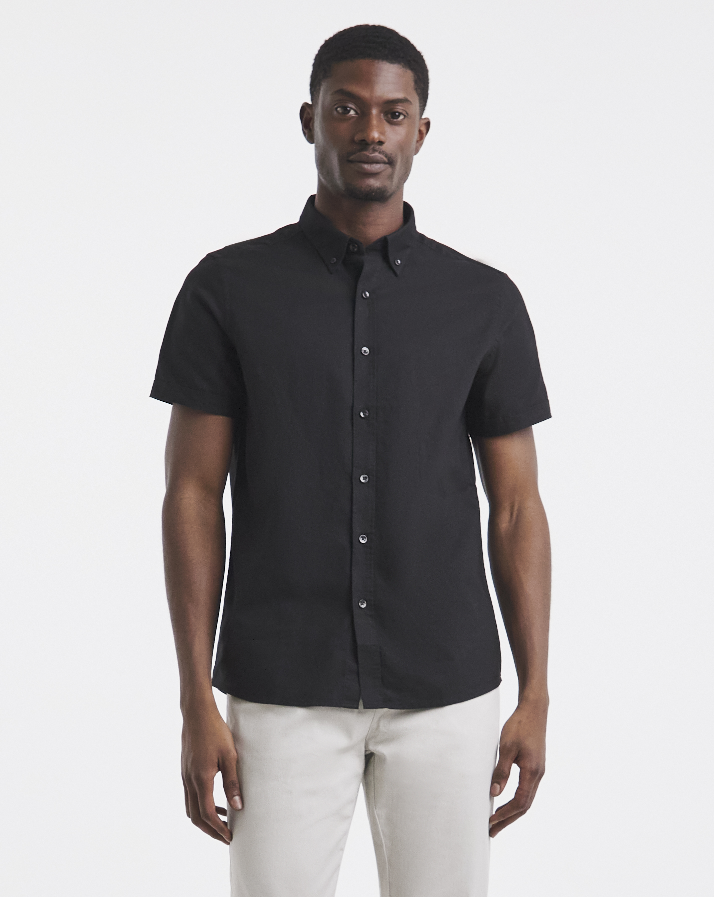 Short Sleeve Oxford Shirt Regular