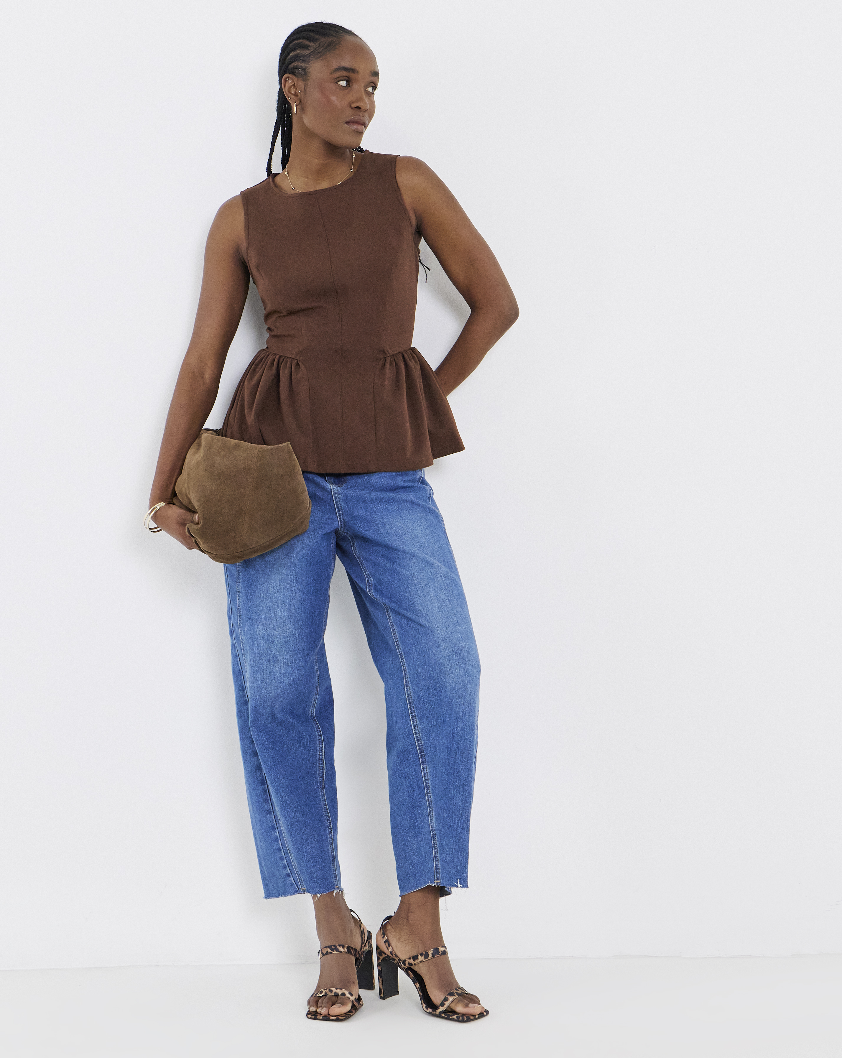 Peplum Tank
