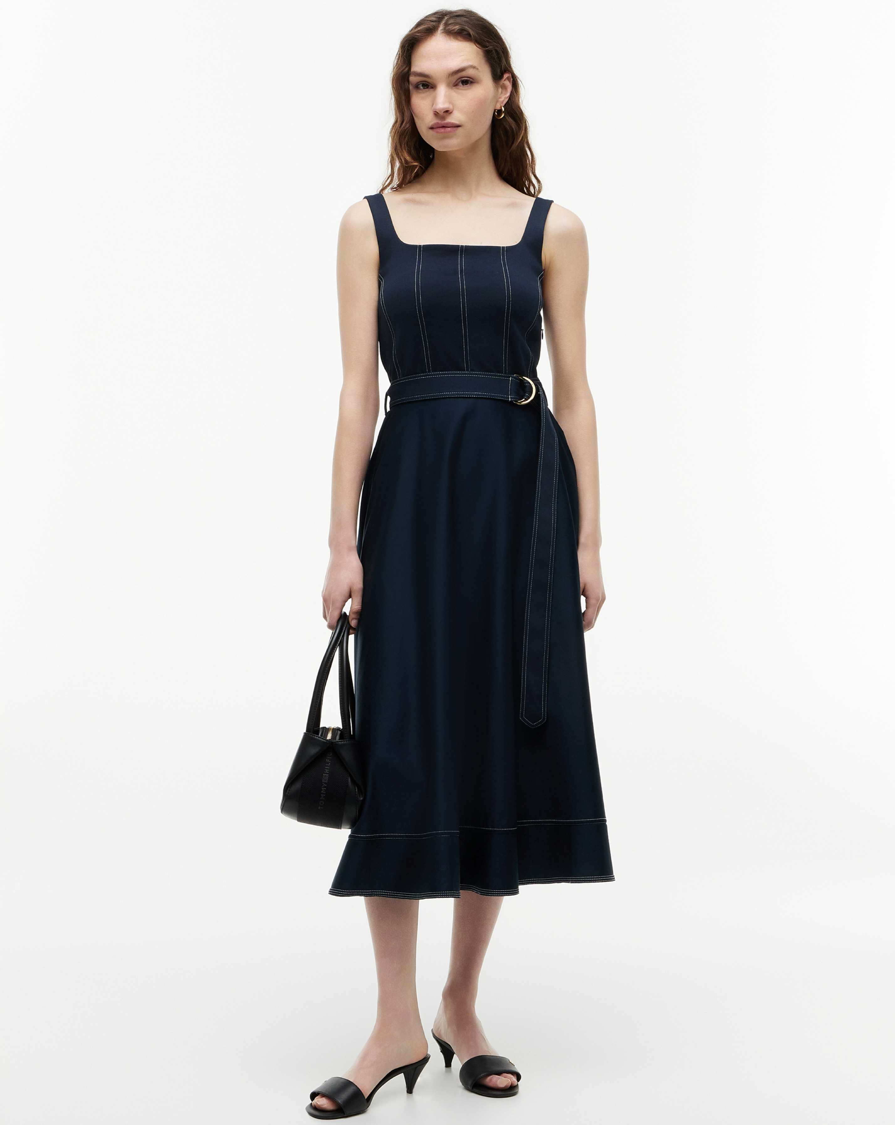 Tommy Hilfiger Contrast Stitch Dress