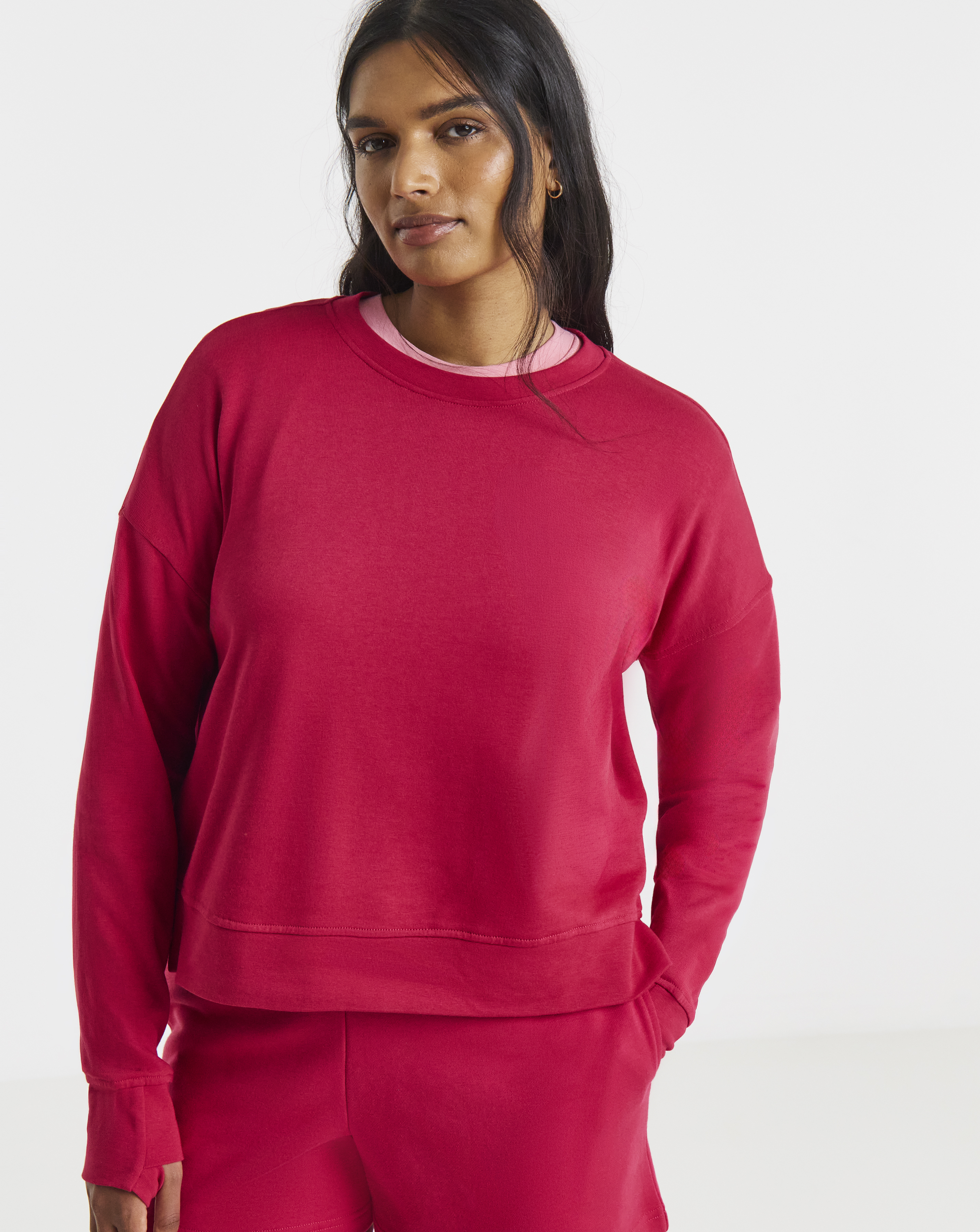 Sweaty Betty After Class Crop Sweatshirt
