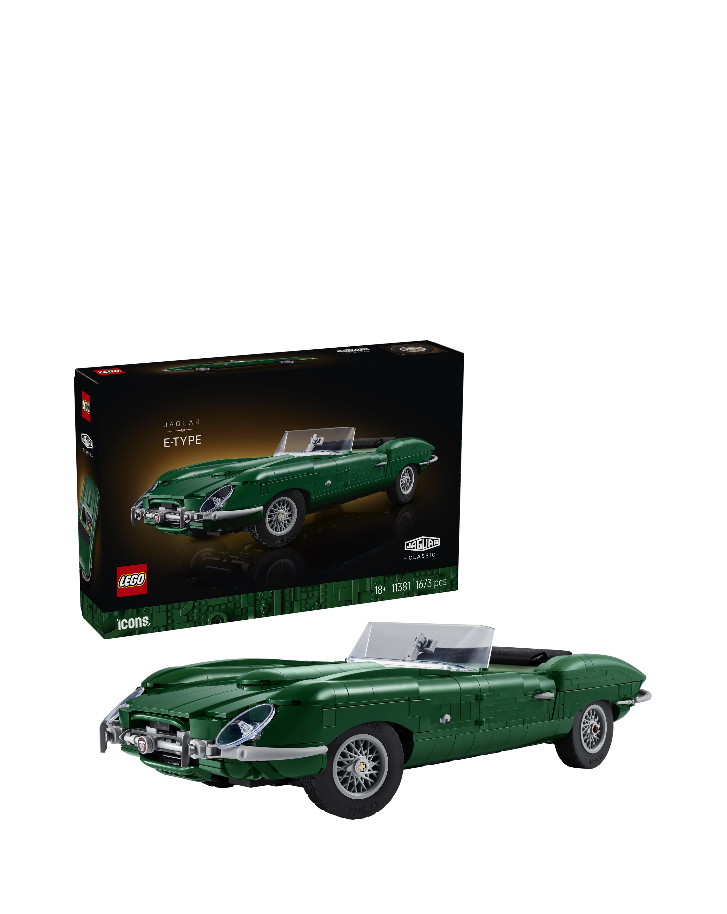 LEGO Icons Jaguar E-Type 11381