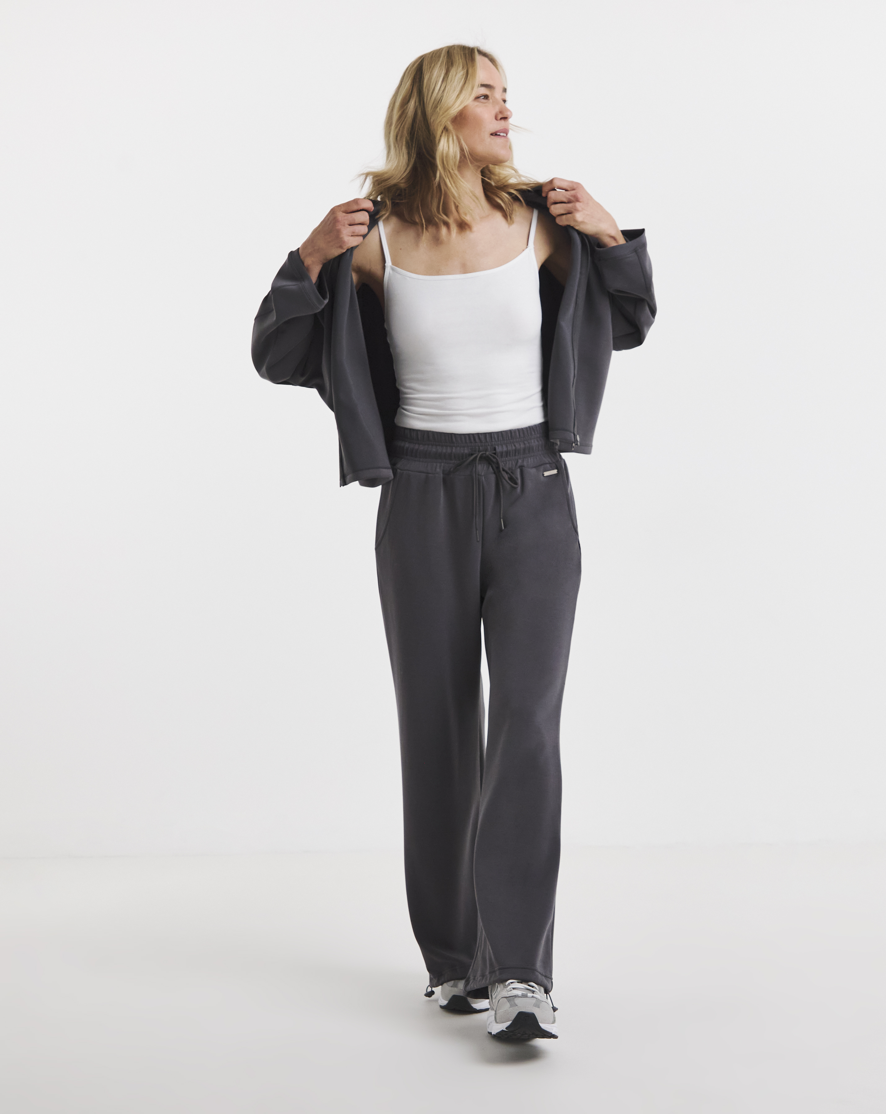Sculpt Activewear Modal Trousers Grey - Sculpt Activewear - SizeXL