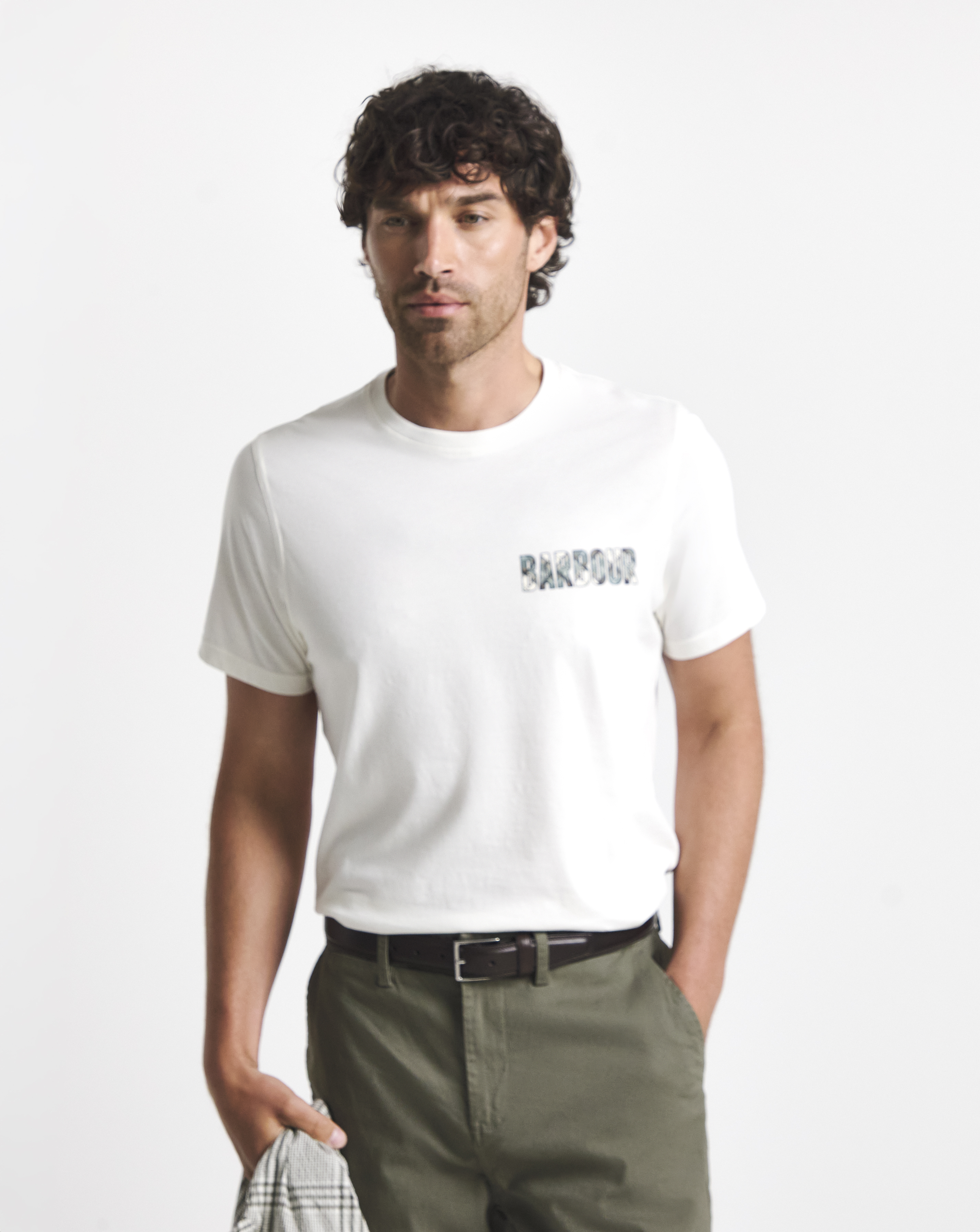 Barbour Birdsall Graphic T-Shirt - White