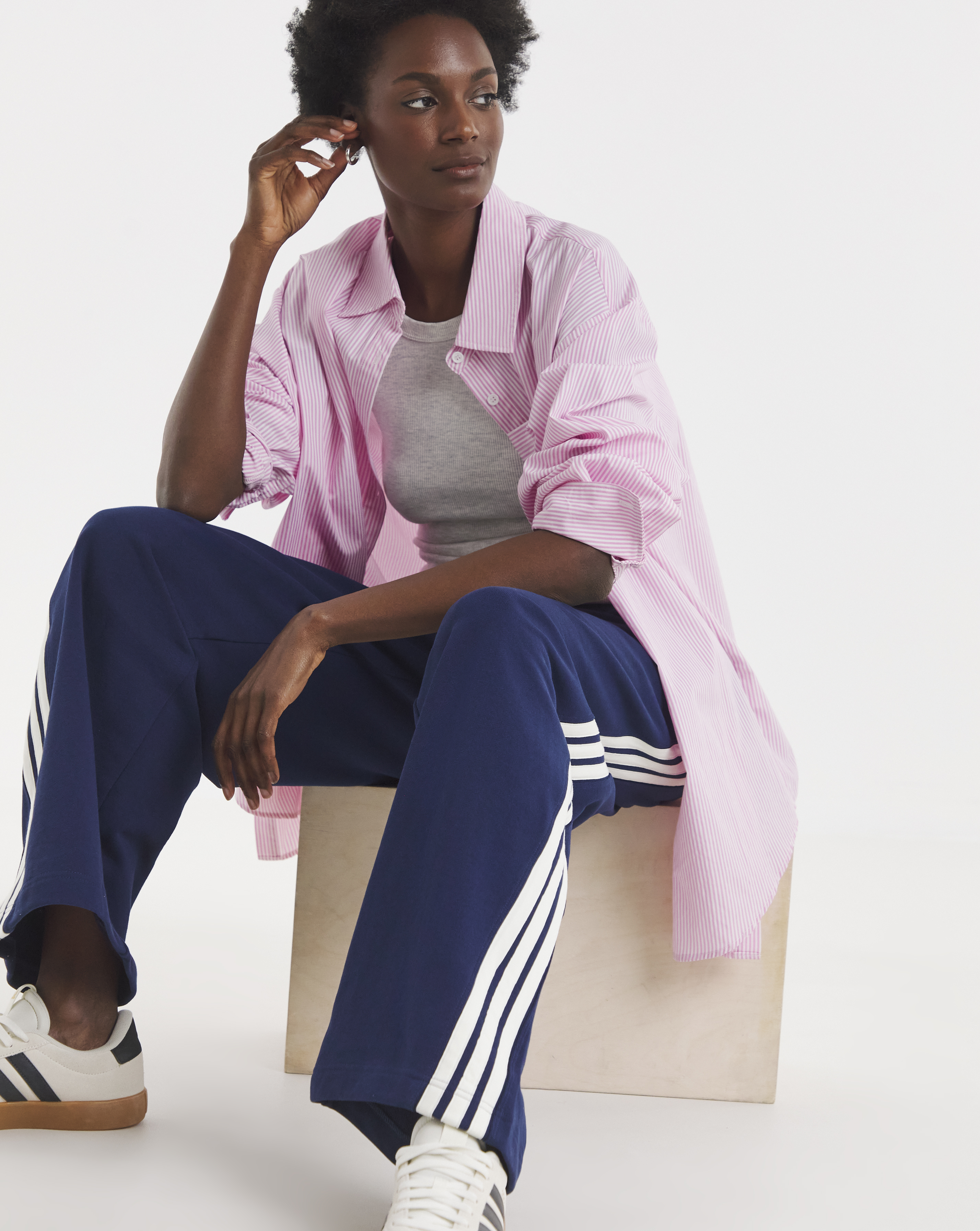 adidas Kit 3-Stripes Wide Pant