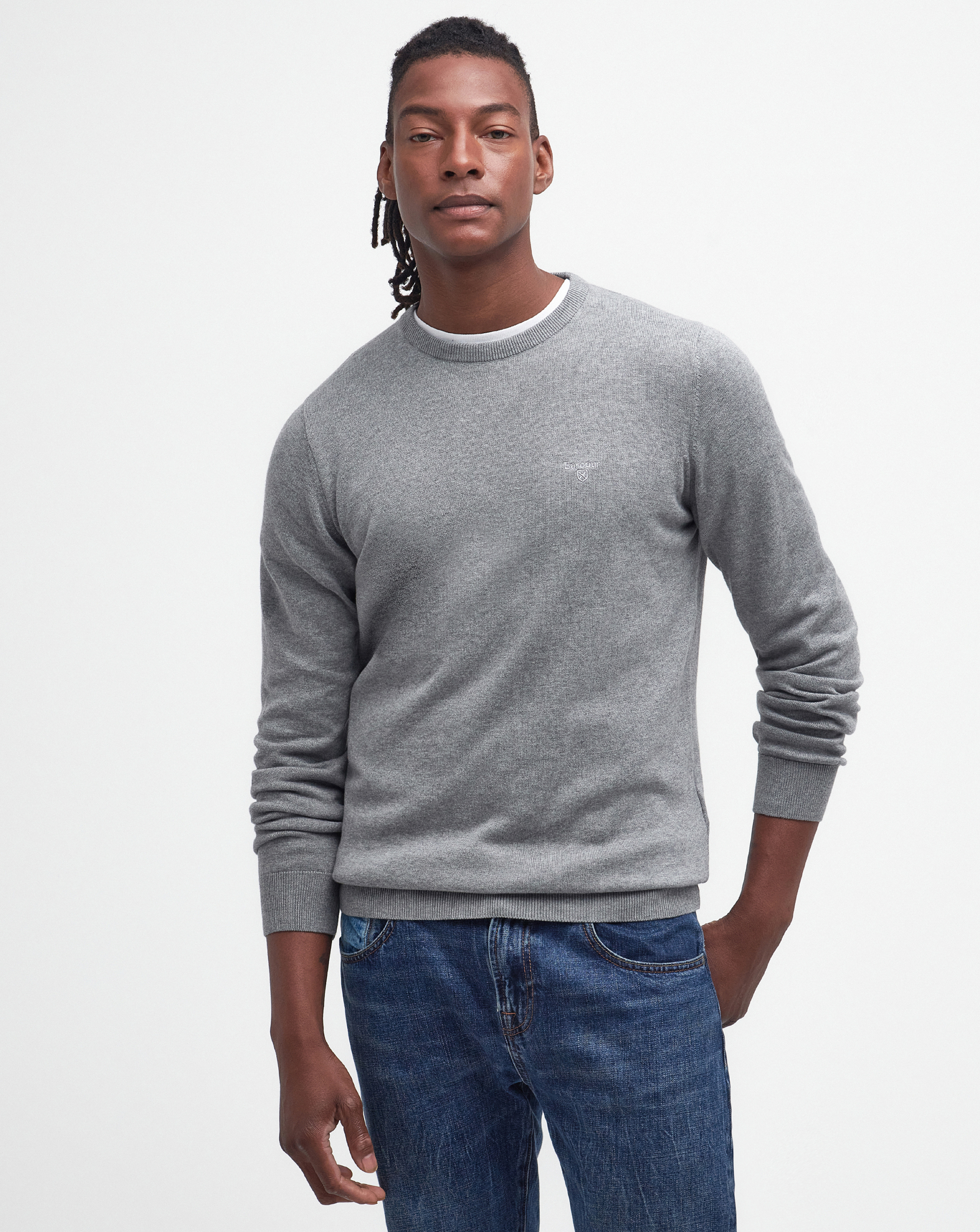 Barbour Pima Cotton Crewneck Sweater