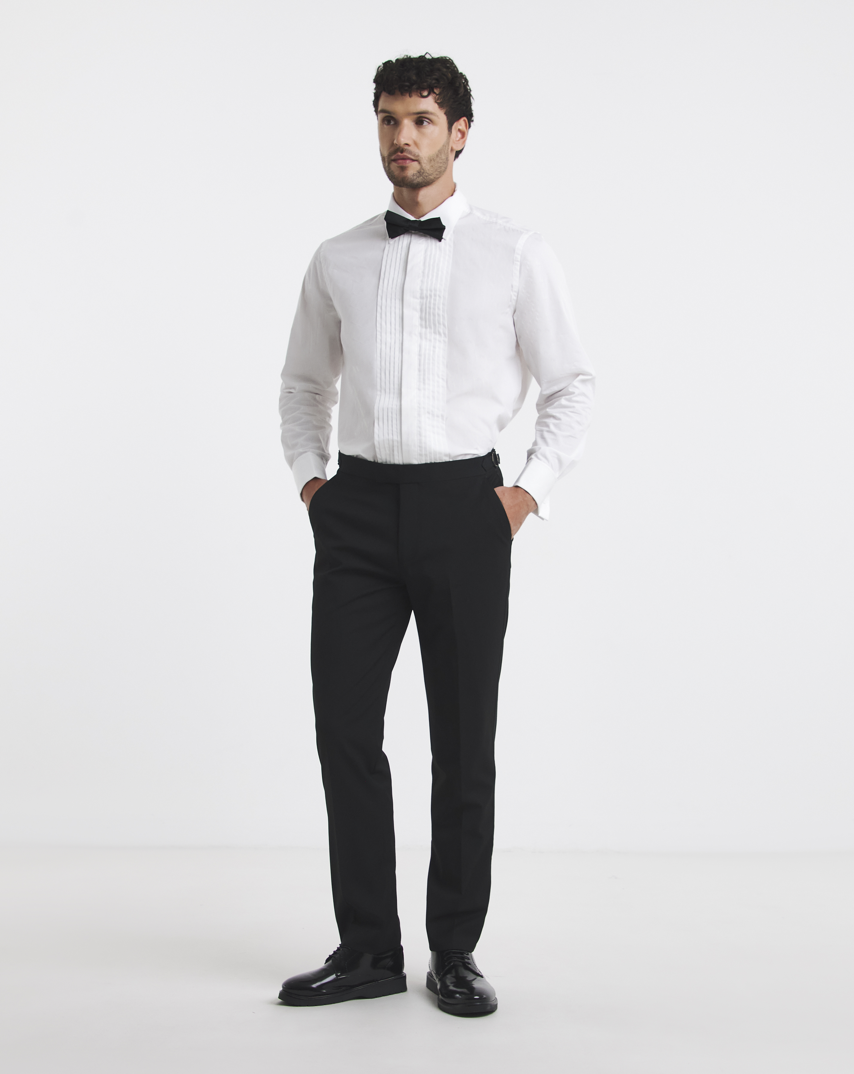 Premium Tuxedo Satin Stripe Trouser