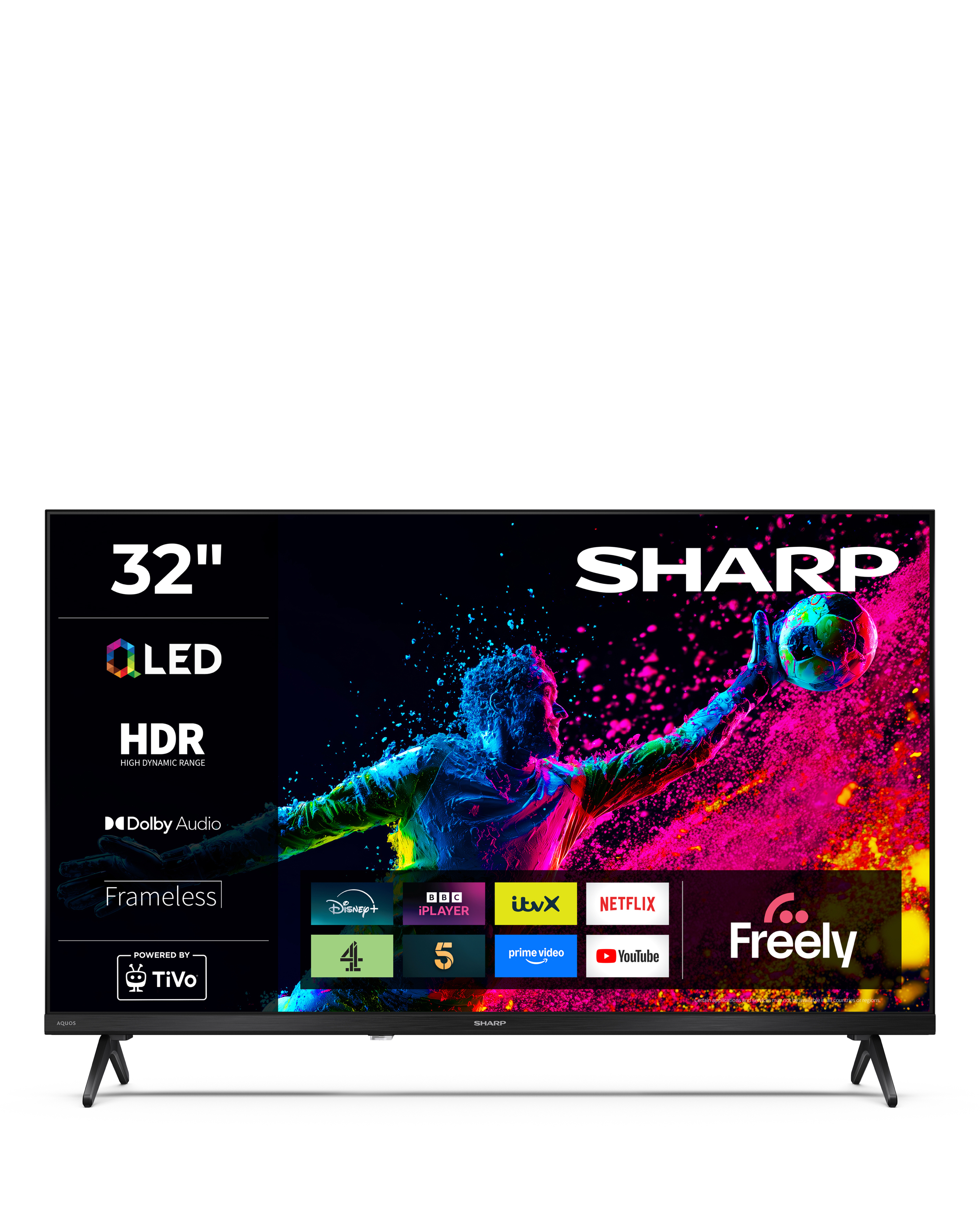 Sharp 1T-C32HE3245KB 32 QLED HD Tivo TV