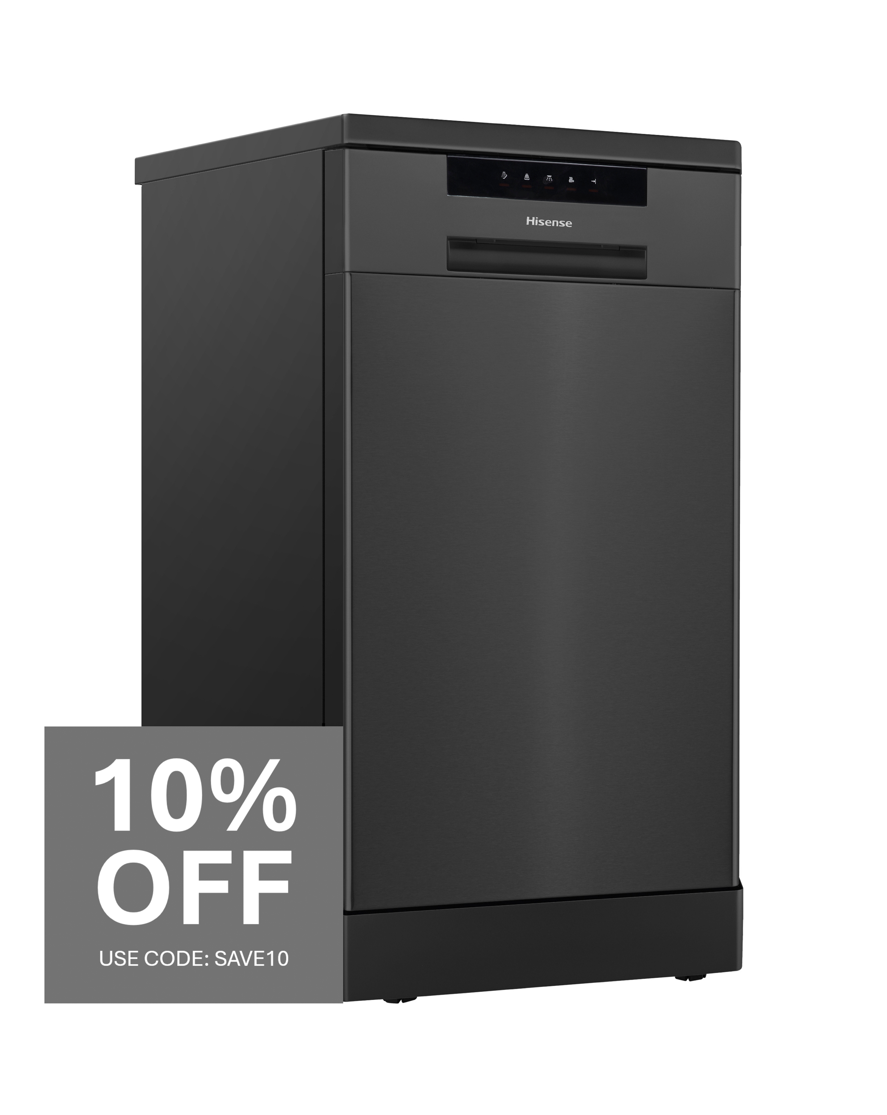 Hisense HS523E15BUK Slim 10 Place DishW