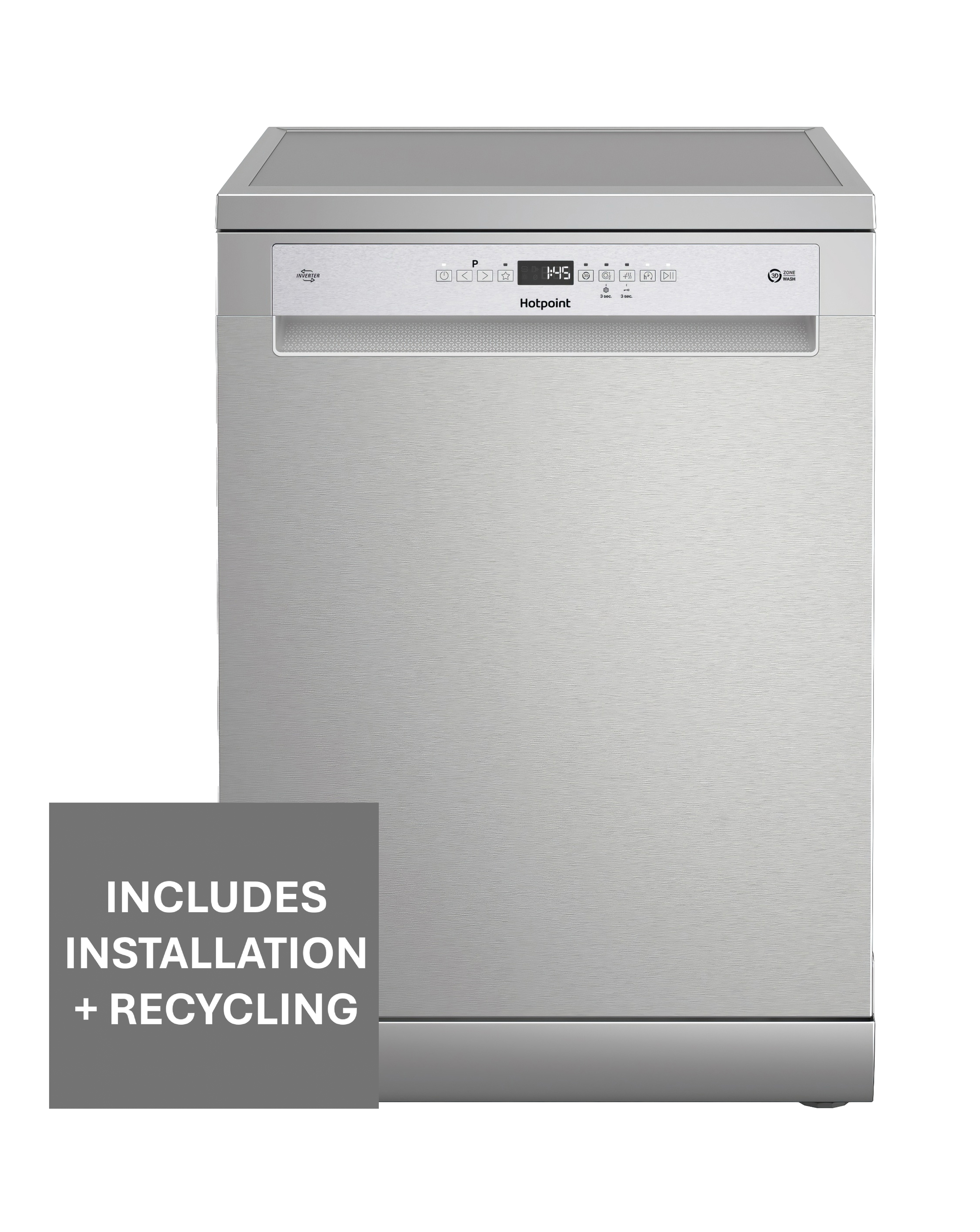 Hotpoint H7FHP43XUK Dishwash 15 Pl Inst