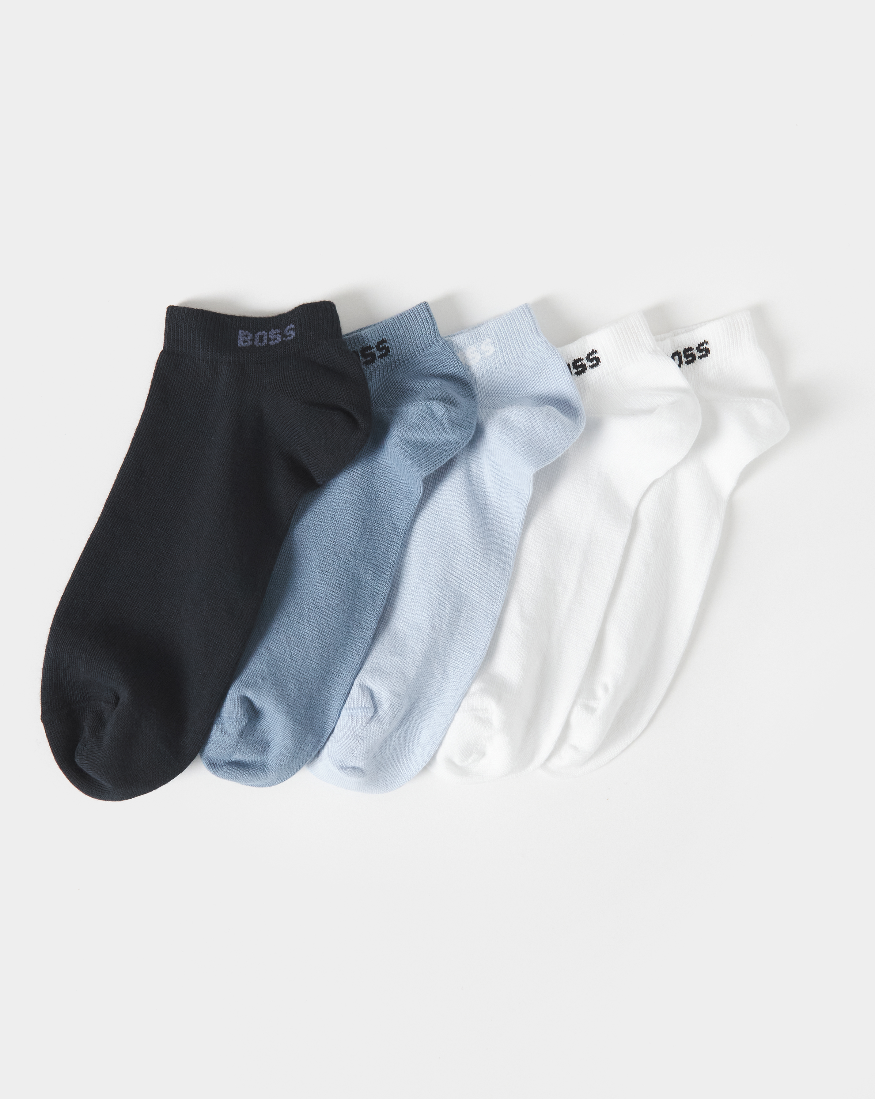 New In - BOSS 5 Pack Trainer Socks