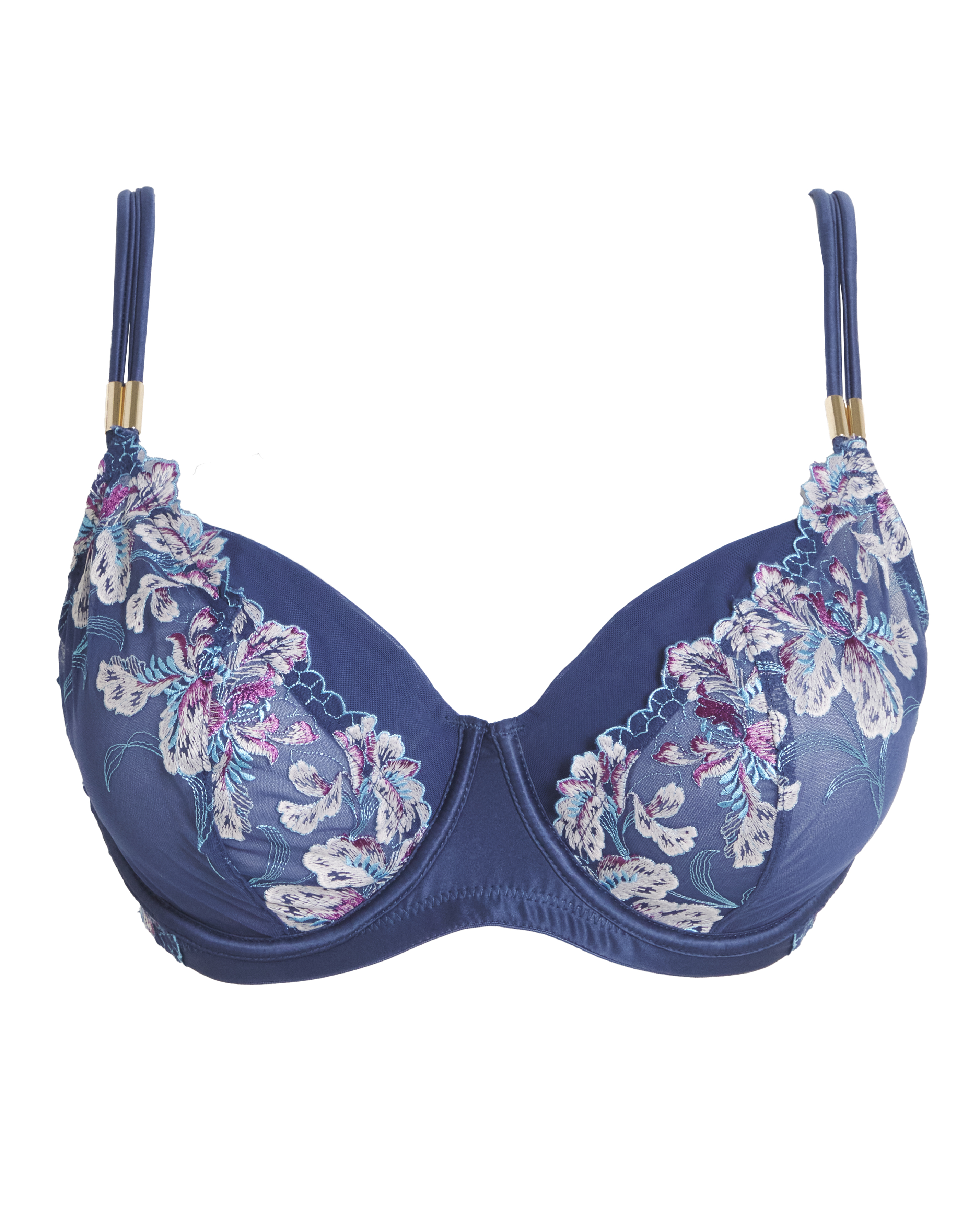 Pretty Secrets Delilah Embroidery Contemporary Balcony Bra (B-DD)
