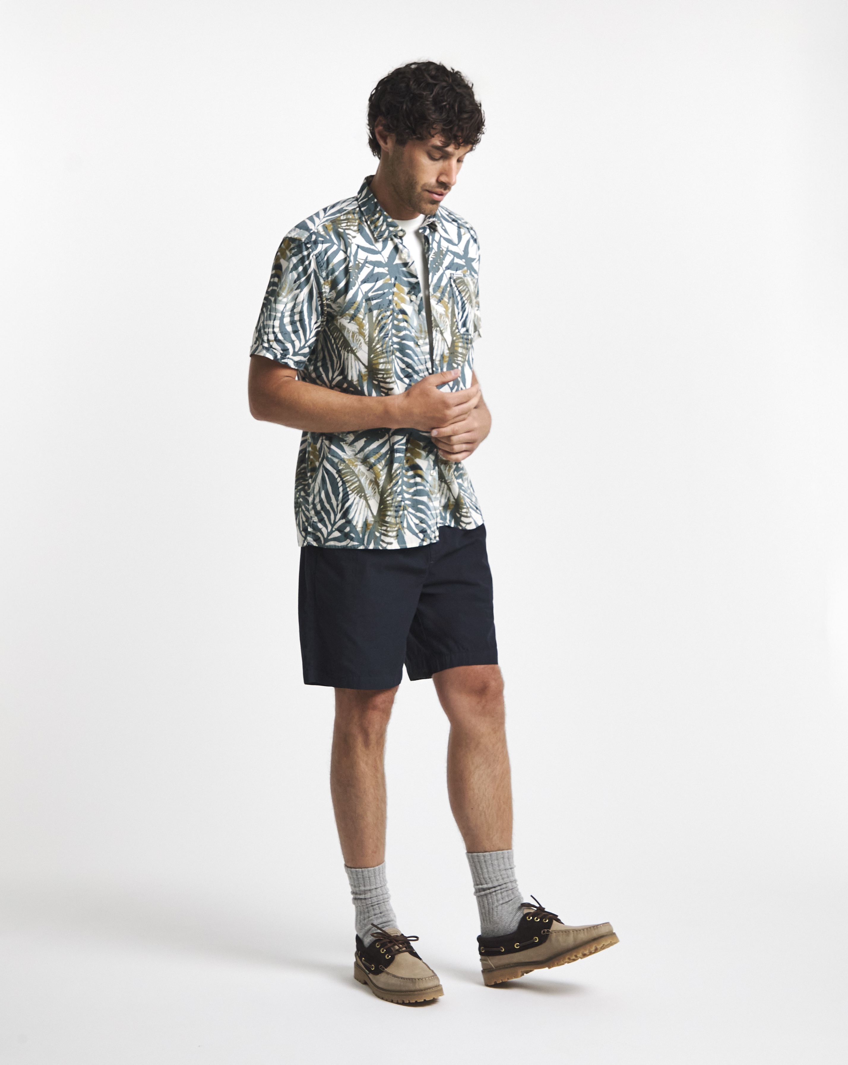 Barbour Rickfell Ripstop Short - Navy