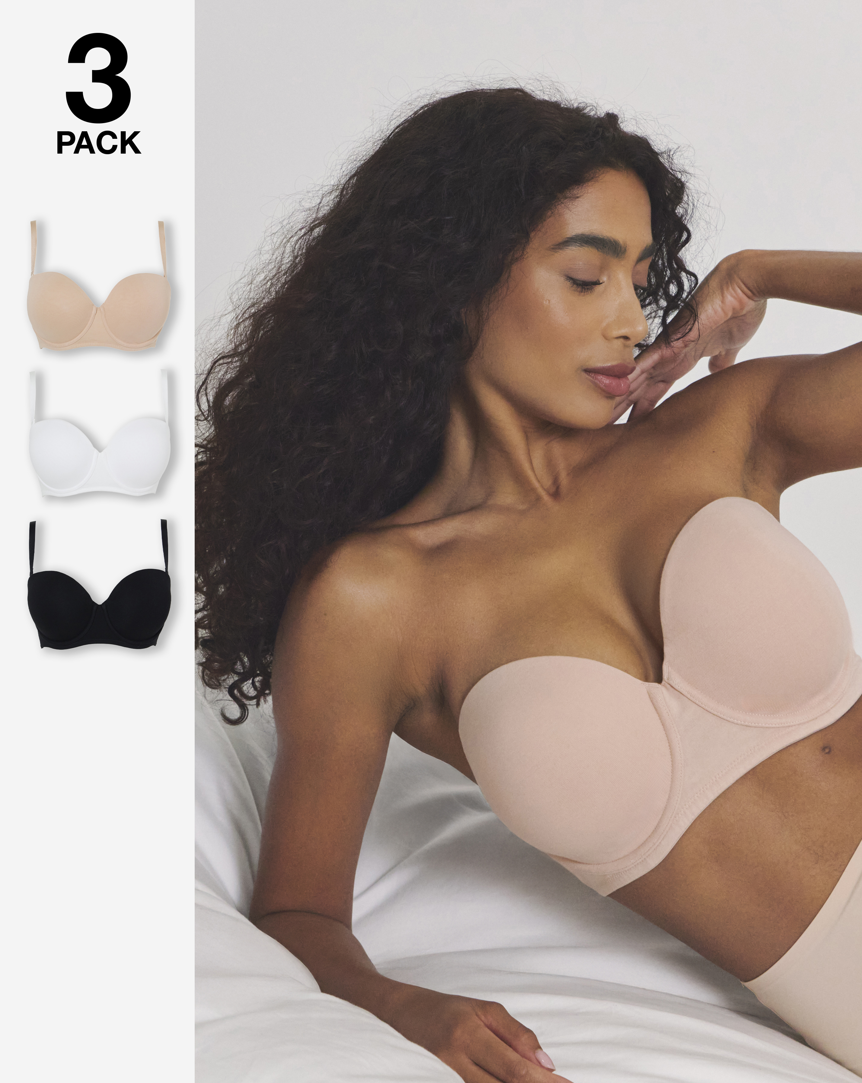 New In - 3 Pack Multiway Bras