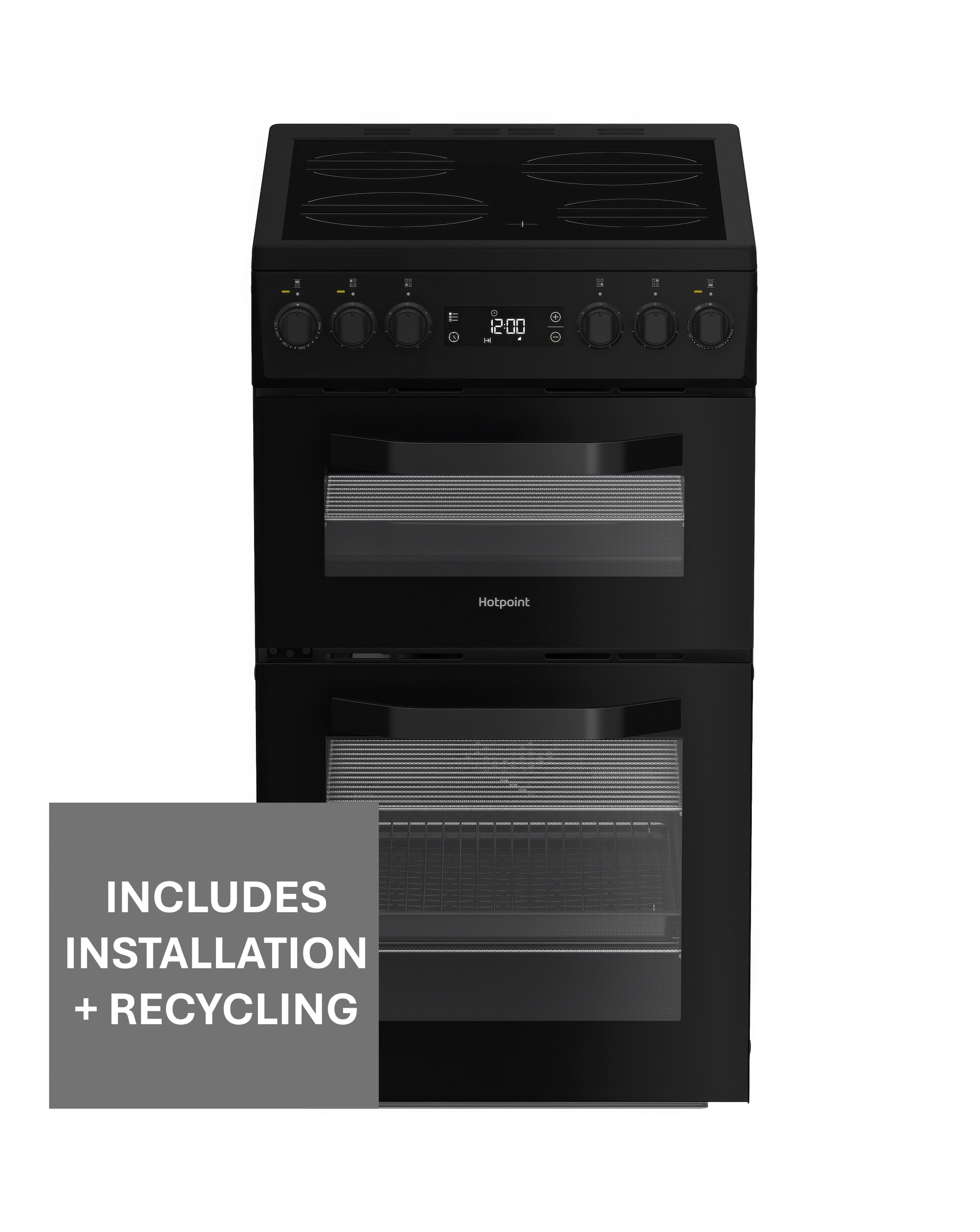 Hotpoint HDE5VDCB Electric Cook Install