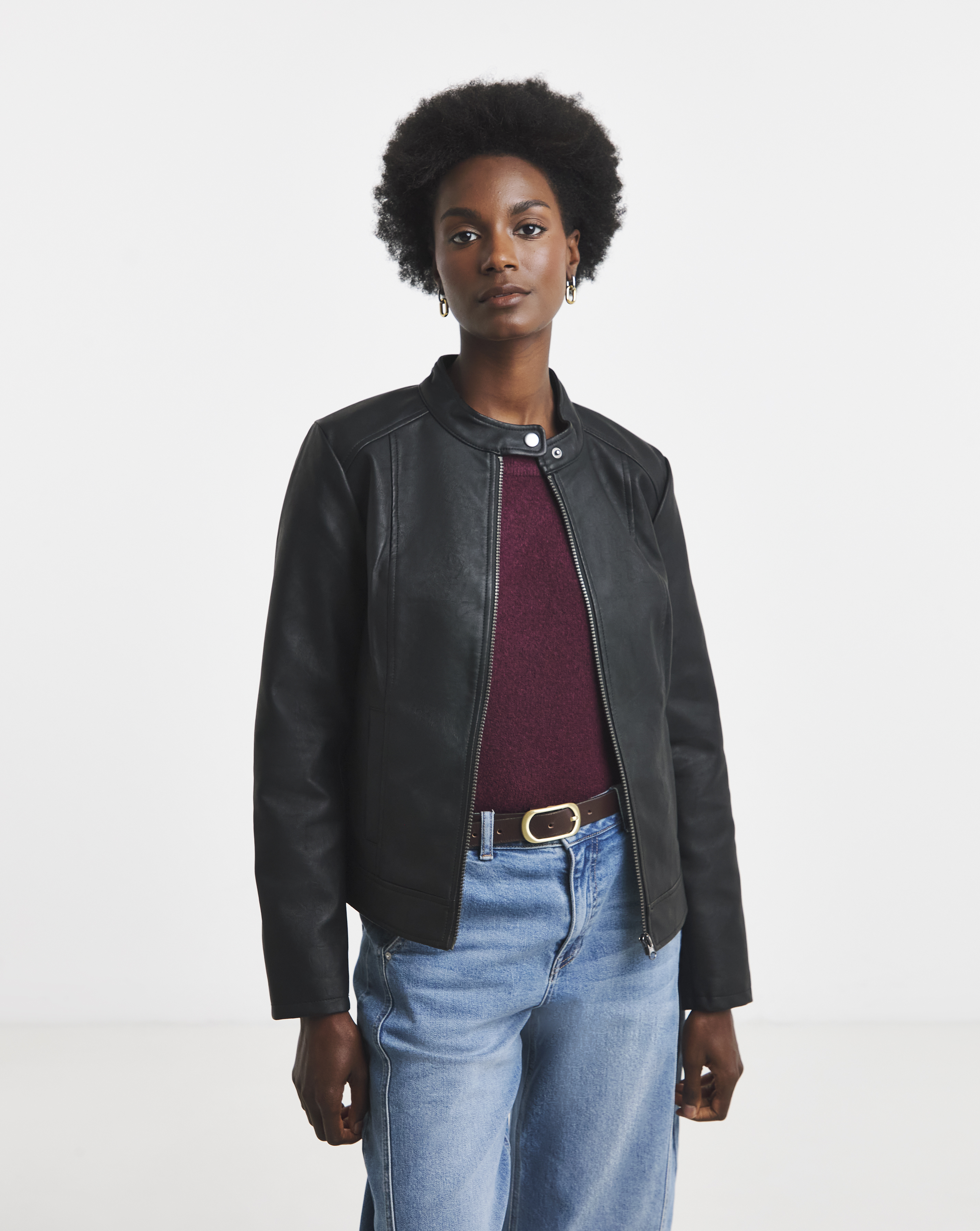 JDY Faux Leather Jacket