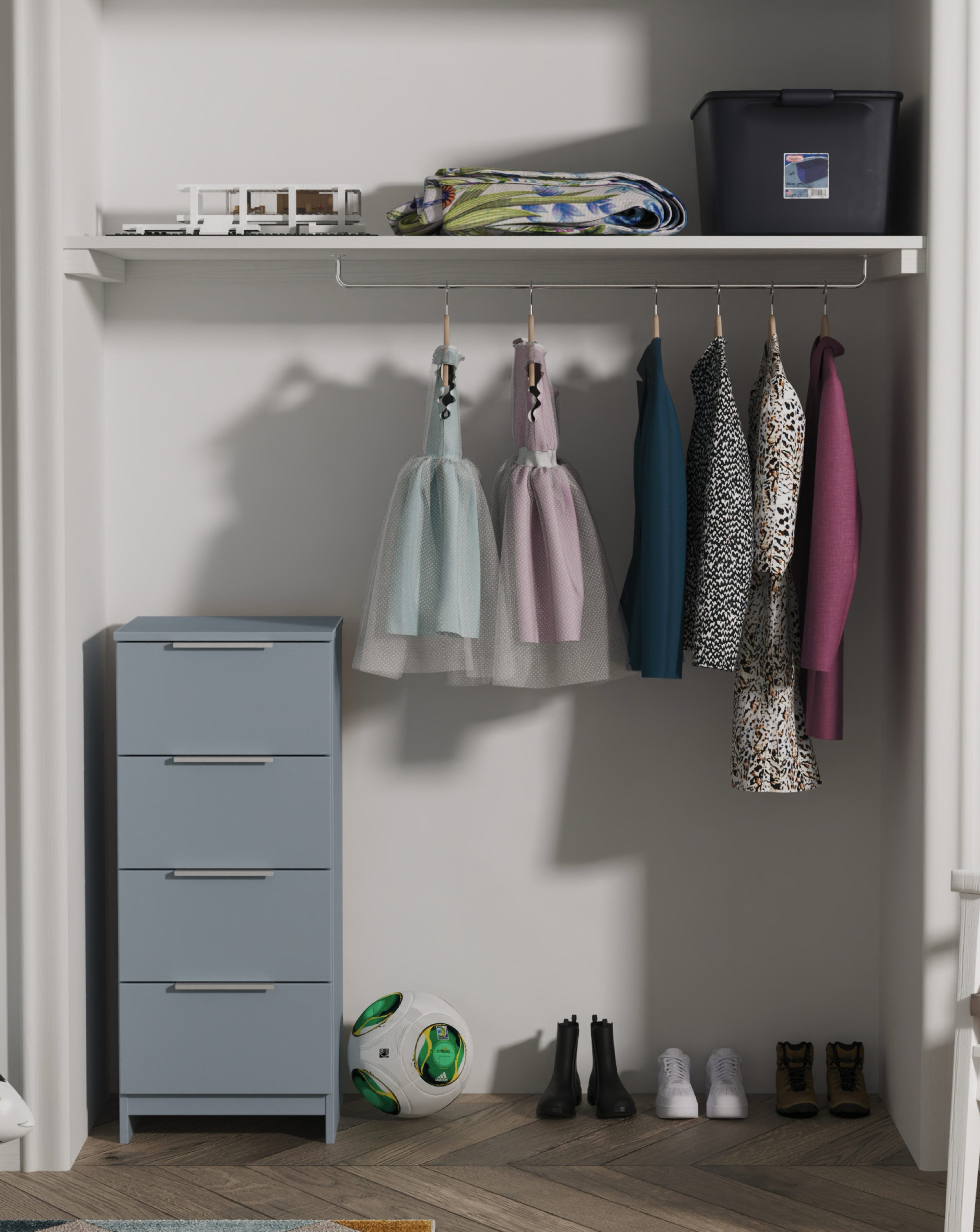Humber 4 Drawer Tallboy - Kids