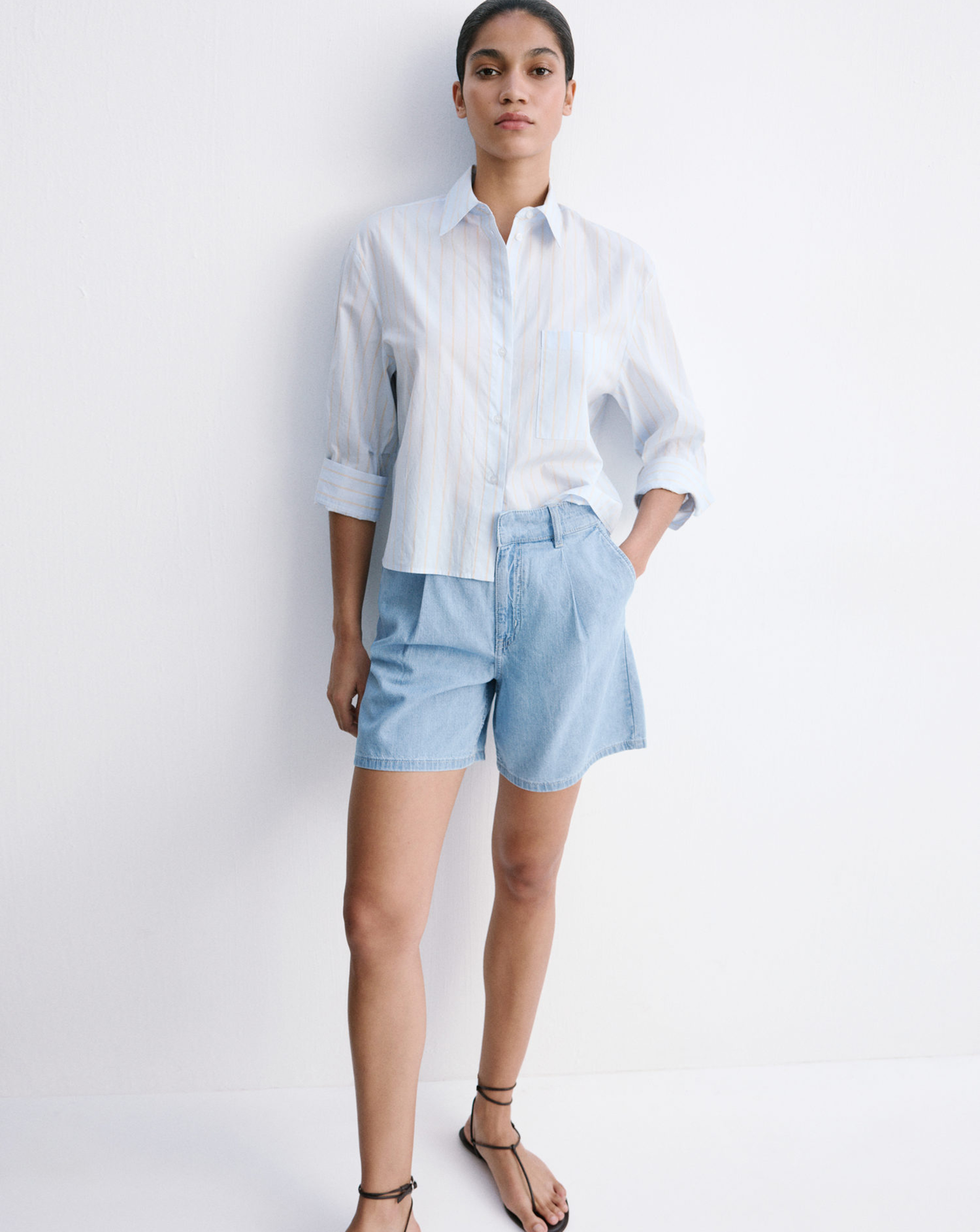 New In - Mango Bermudas Amelie