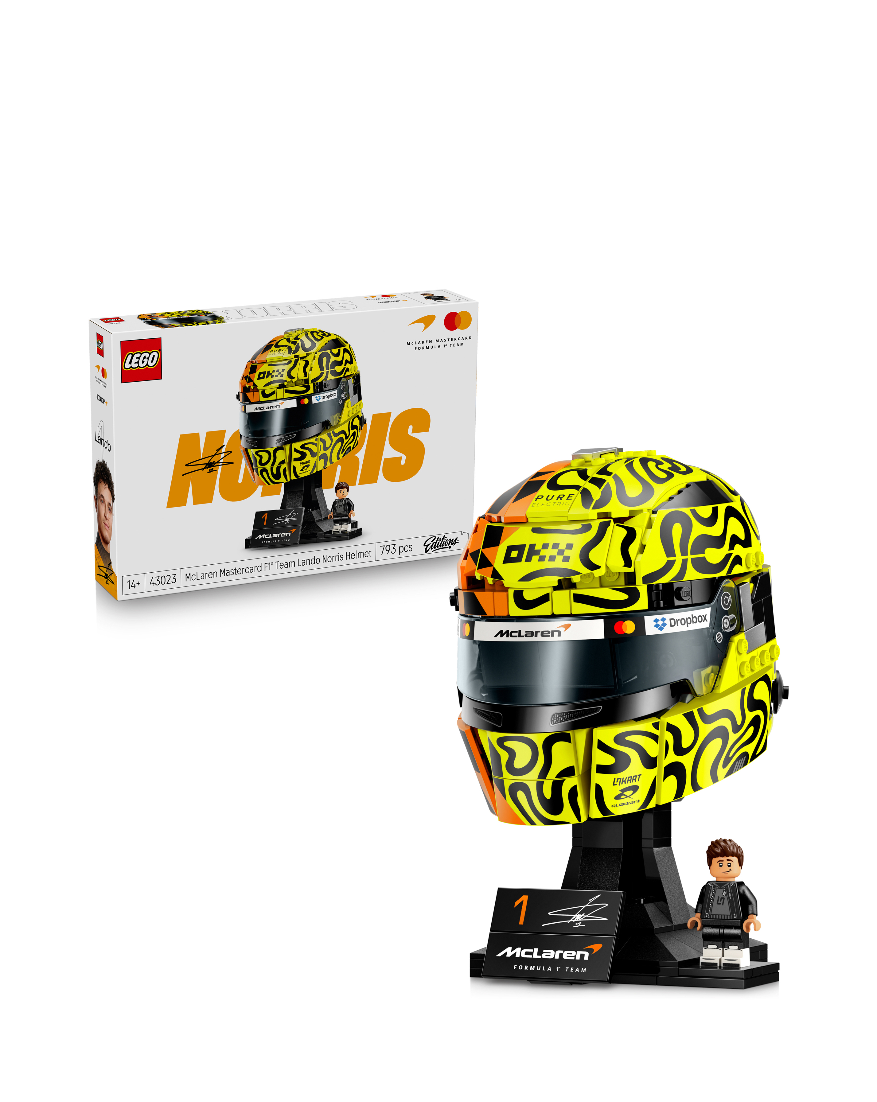 New In - LEGO Editions McLaren F1 Helmet 43023