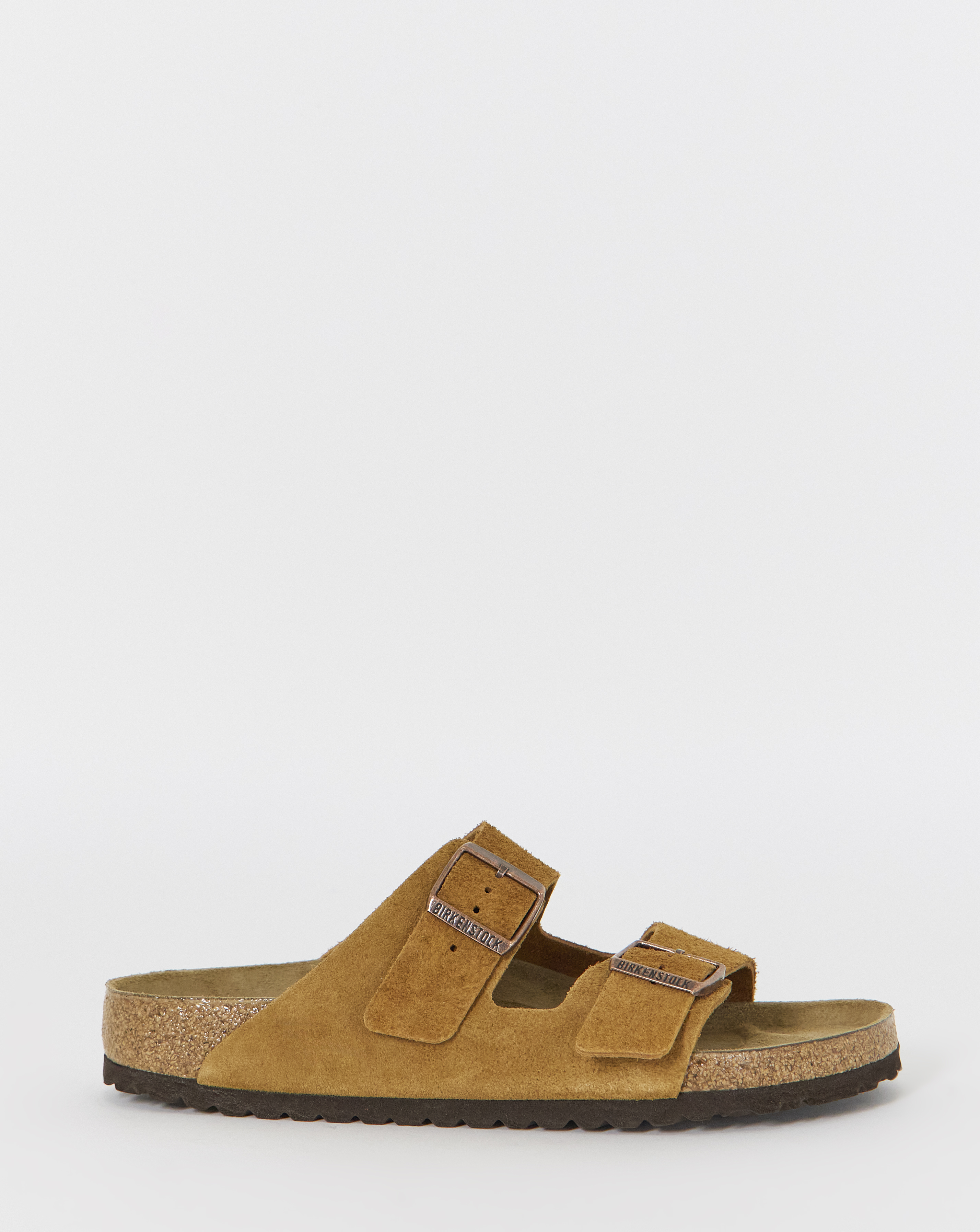 Birkenstock Suede Arizona Sandals - Mink