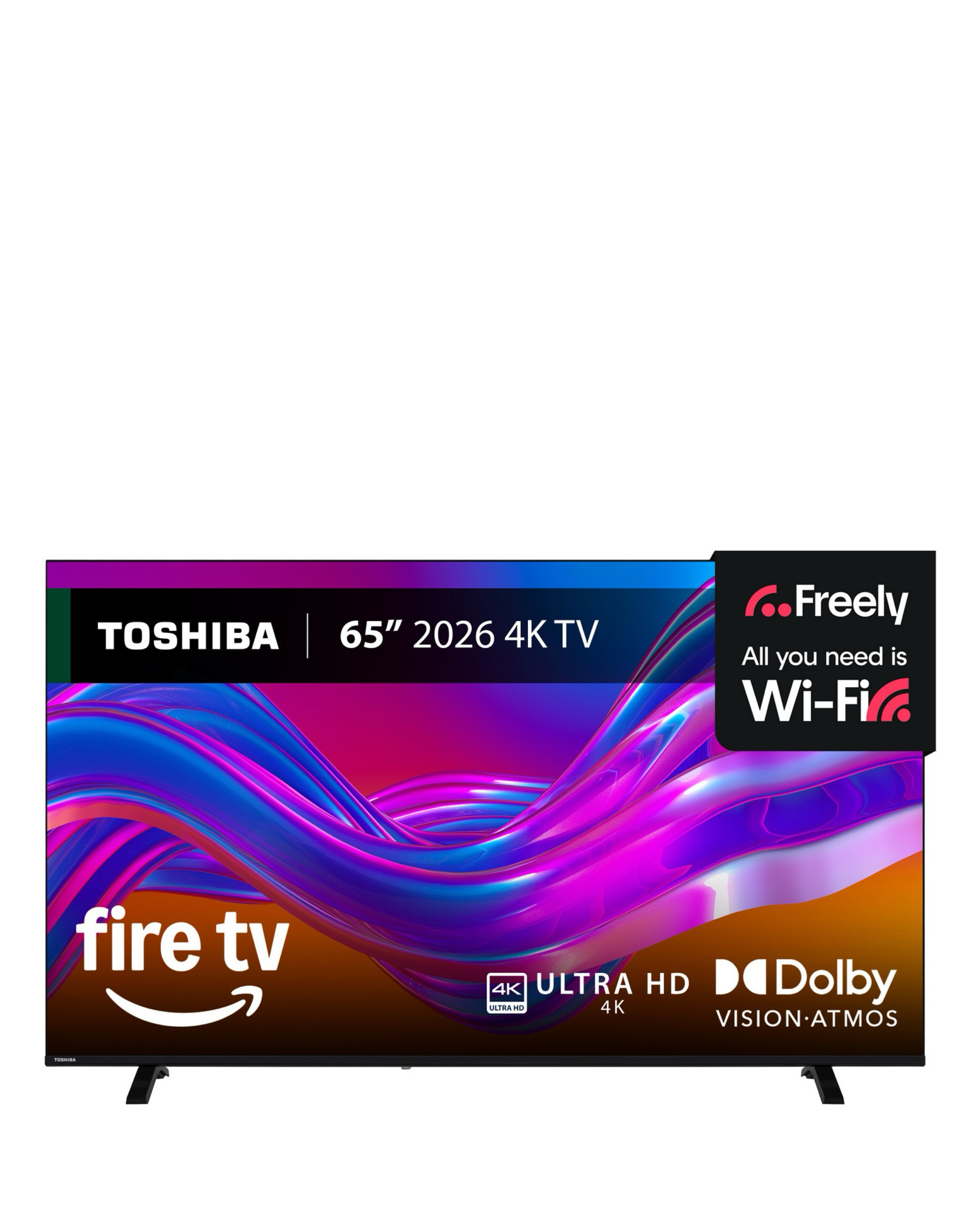 Toshiba 65UF2653DB 65in 4k Ultra HD Smart TV with Freely