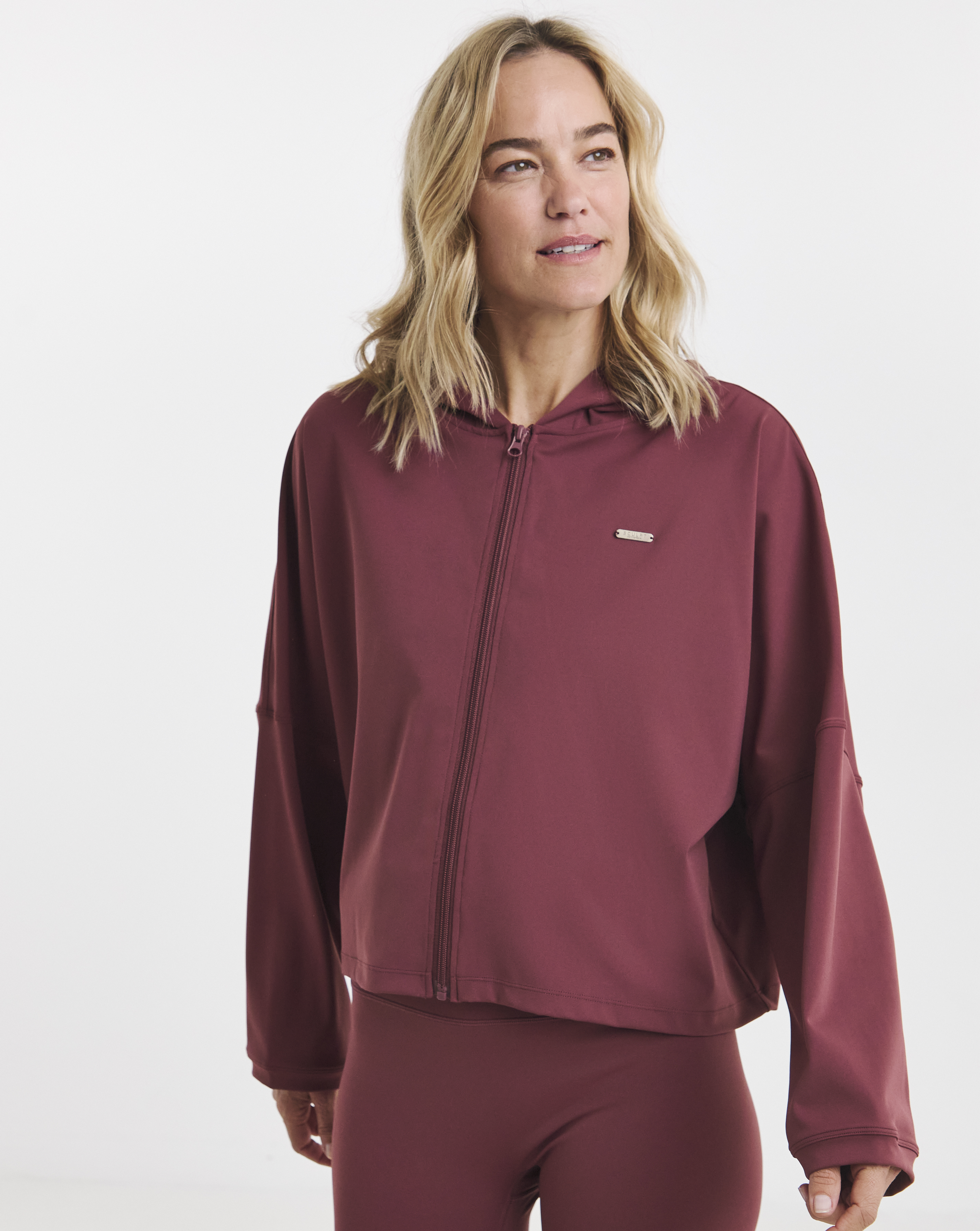 Sculpt Activewear Oversized Light Zip