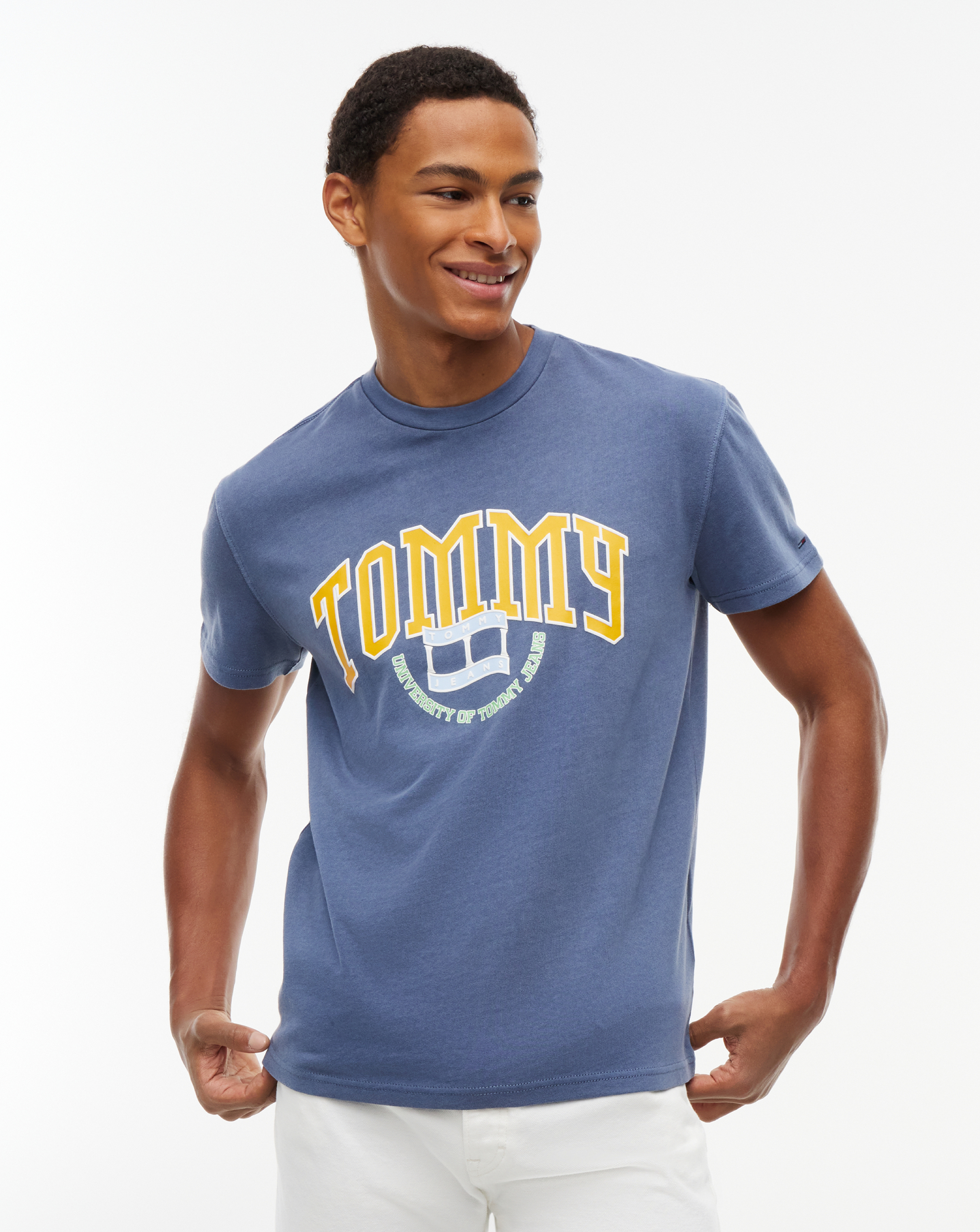 Tommy Jeans Crest T-Shirt - Dark Blue