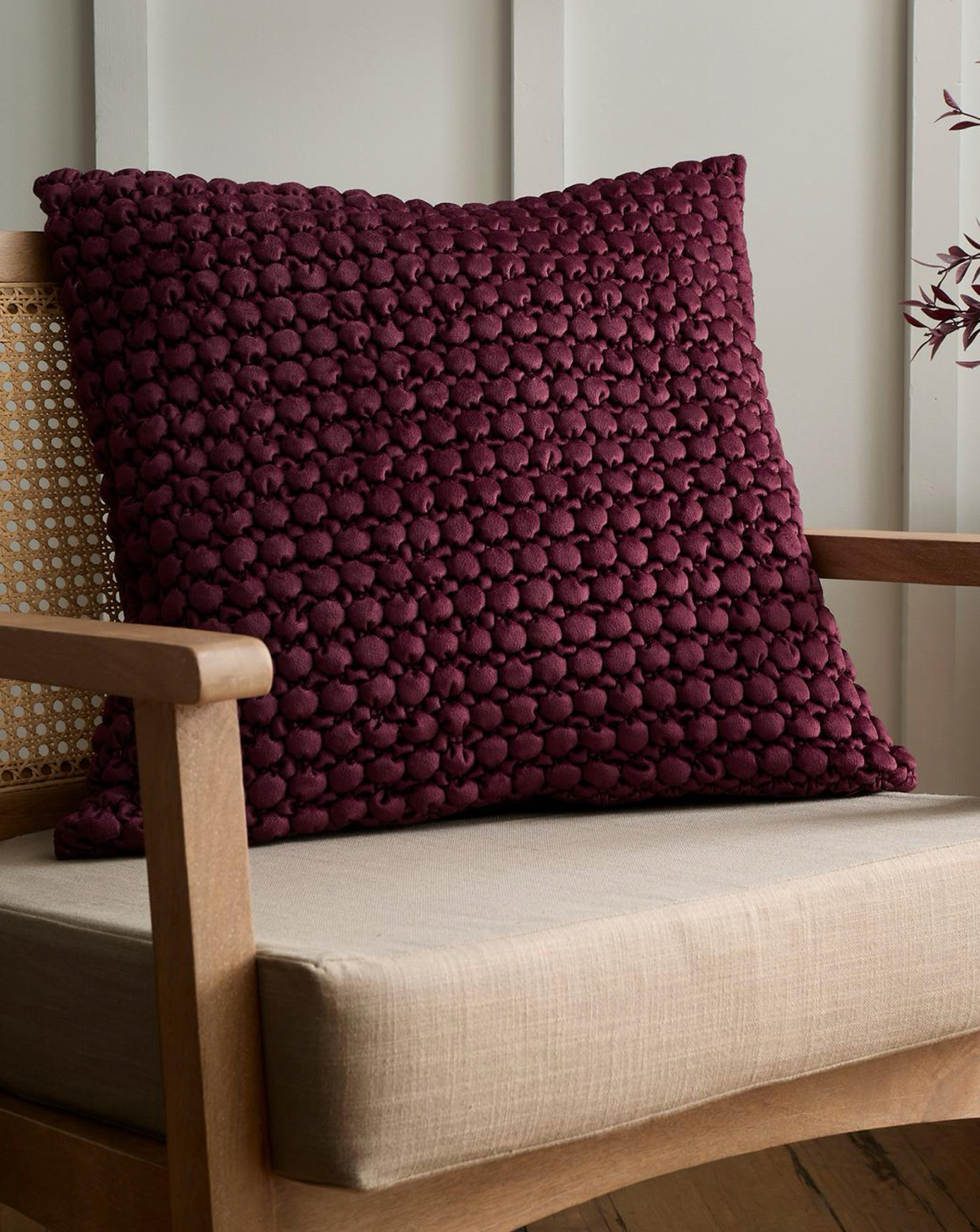 Appletree Bobble Filled Cushion