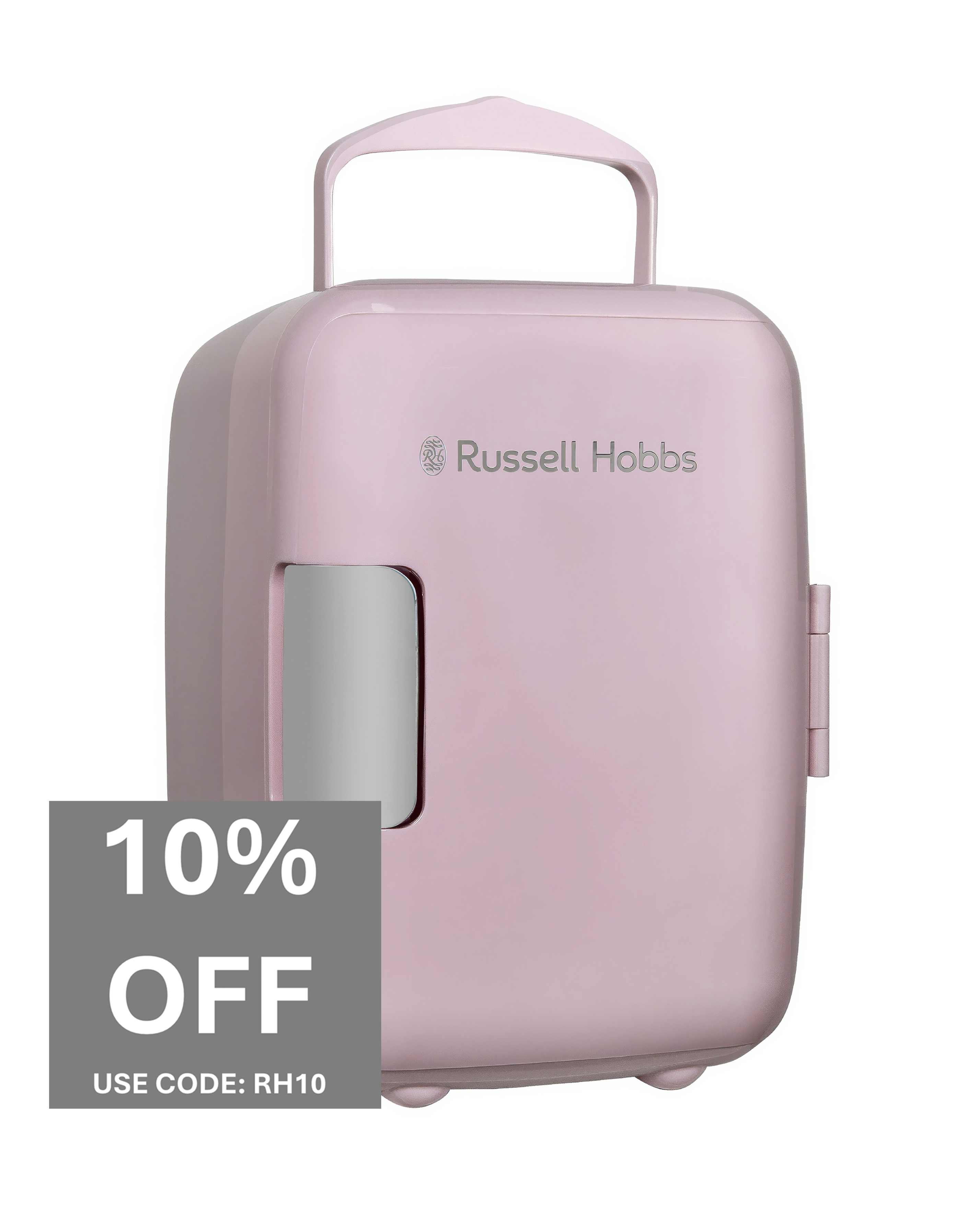 Russell Hobbs RH4CLR100 4L Cooler - Pink