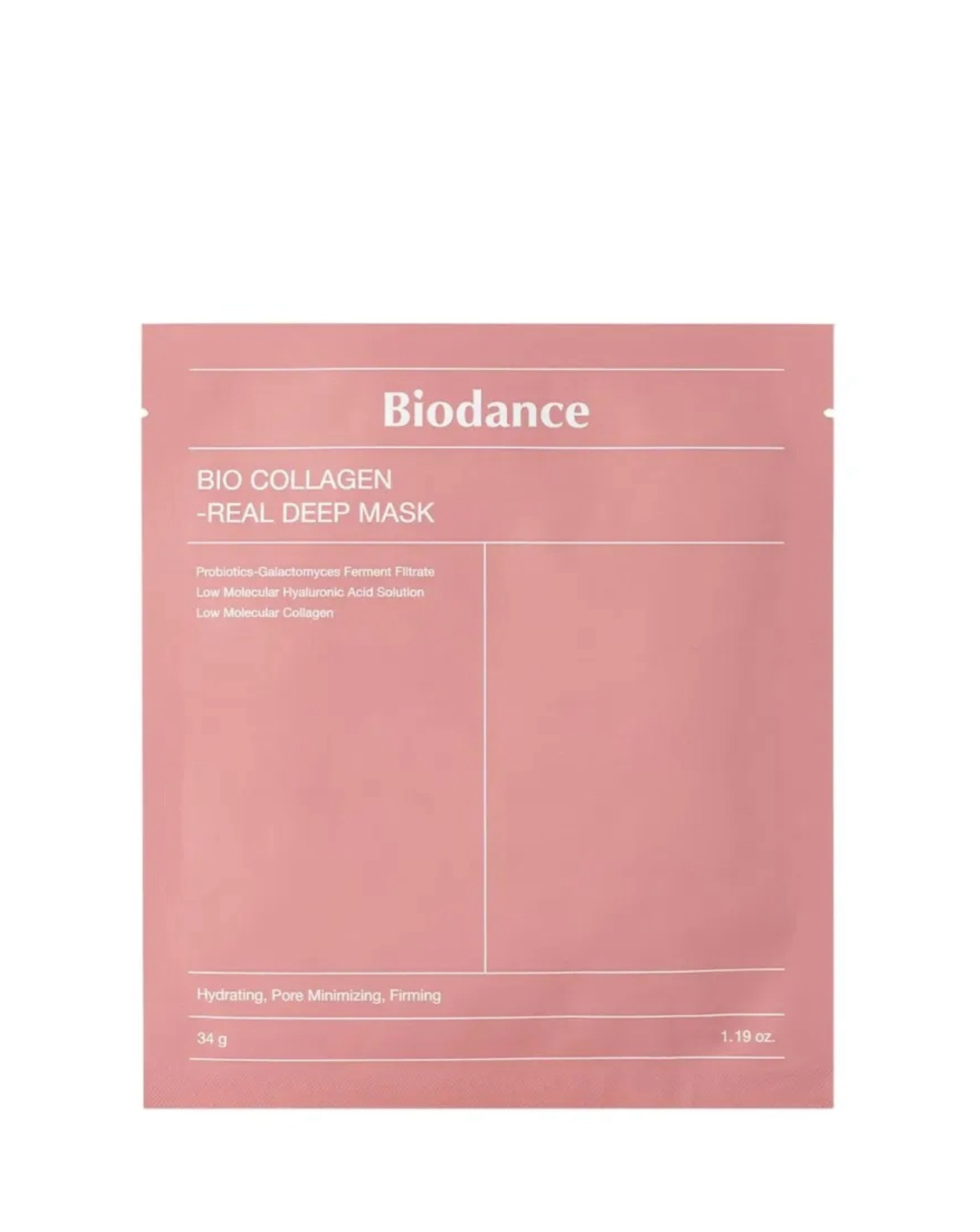 New In - Biodance Bio Collagen-Real Deep Mask 4pk