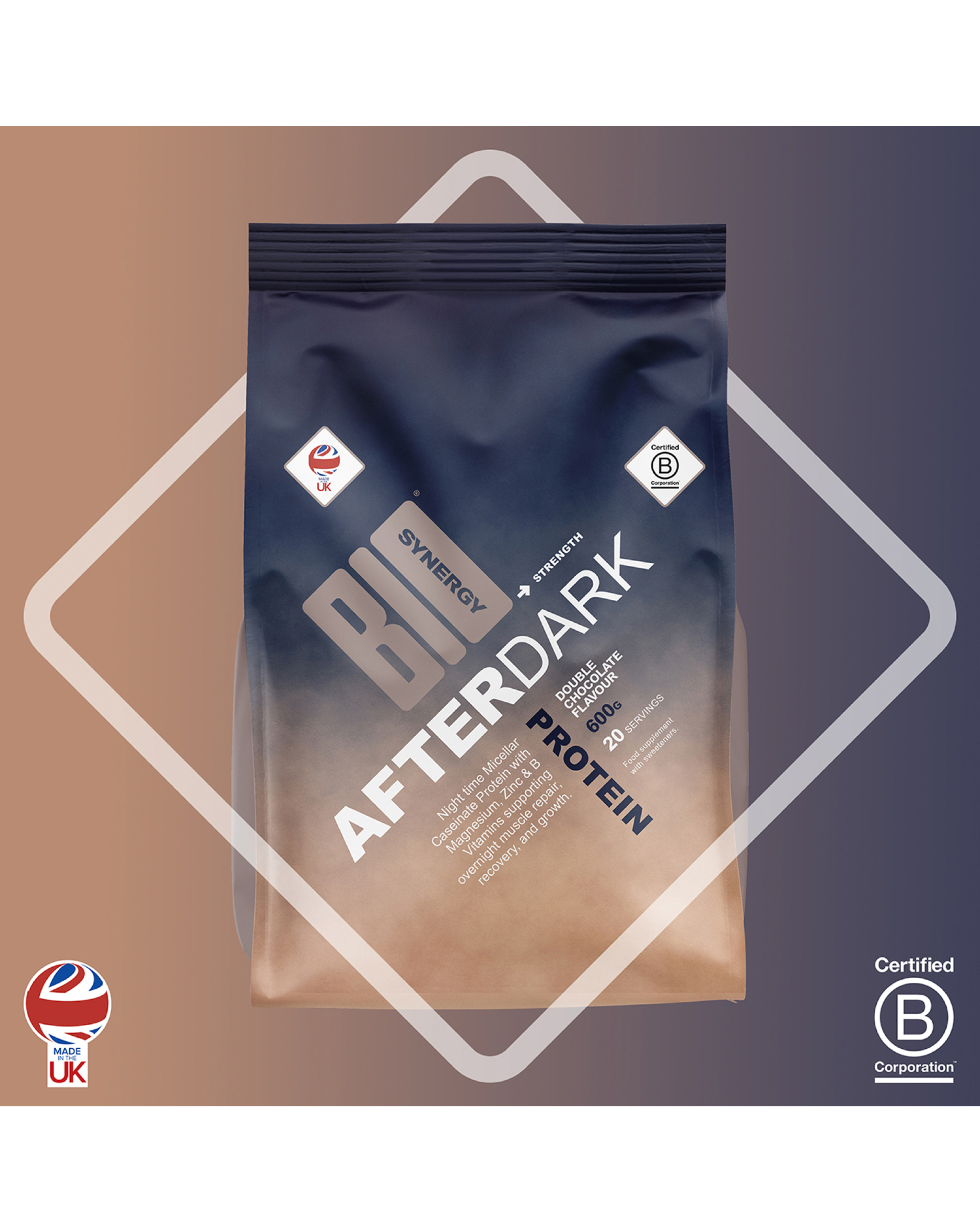 Bio-Synergy After Dark Belgian Chocolate Protein Powder - 600g