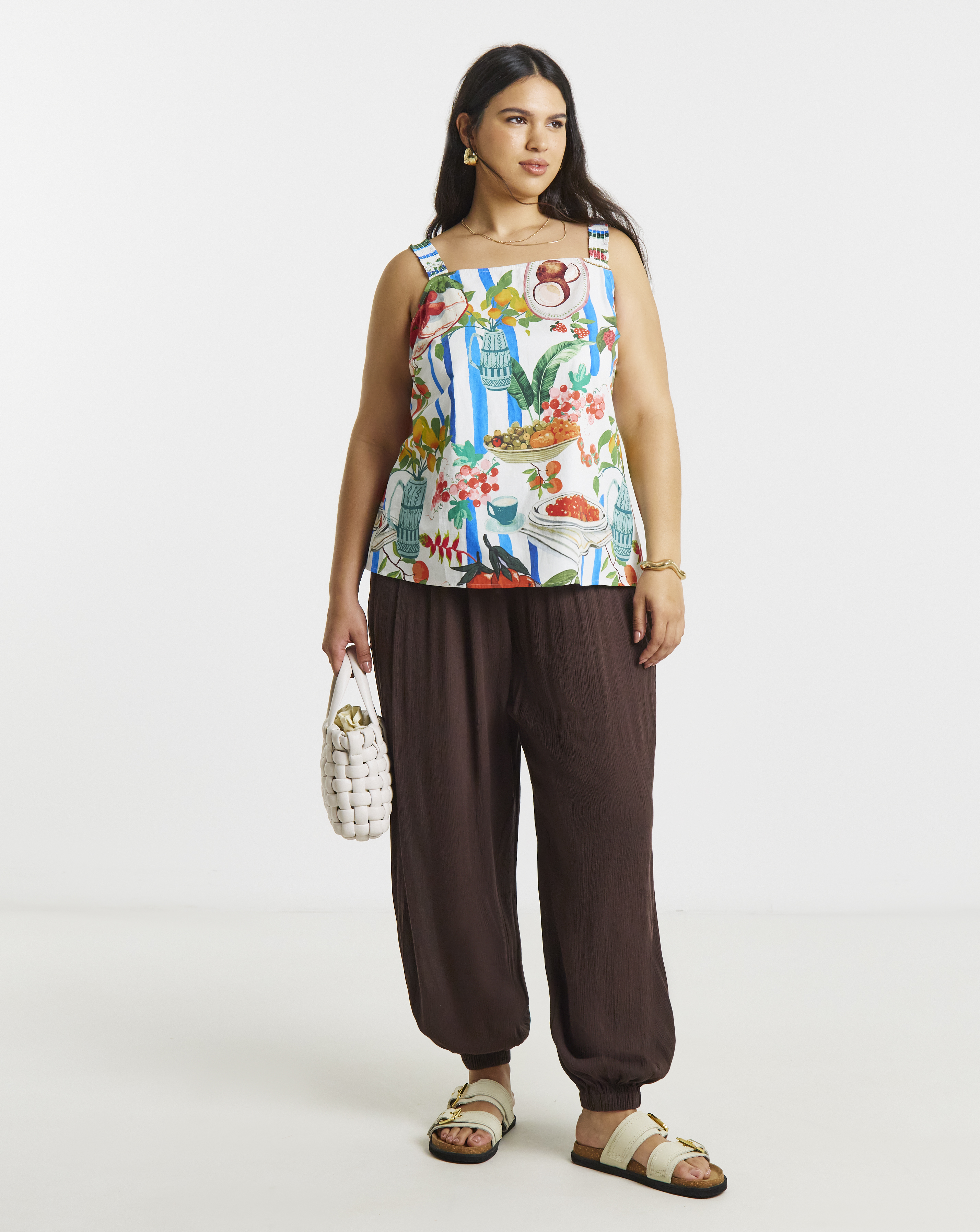 New In - Fruit Print Cami