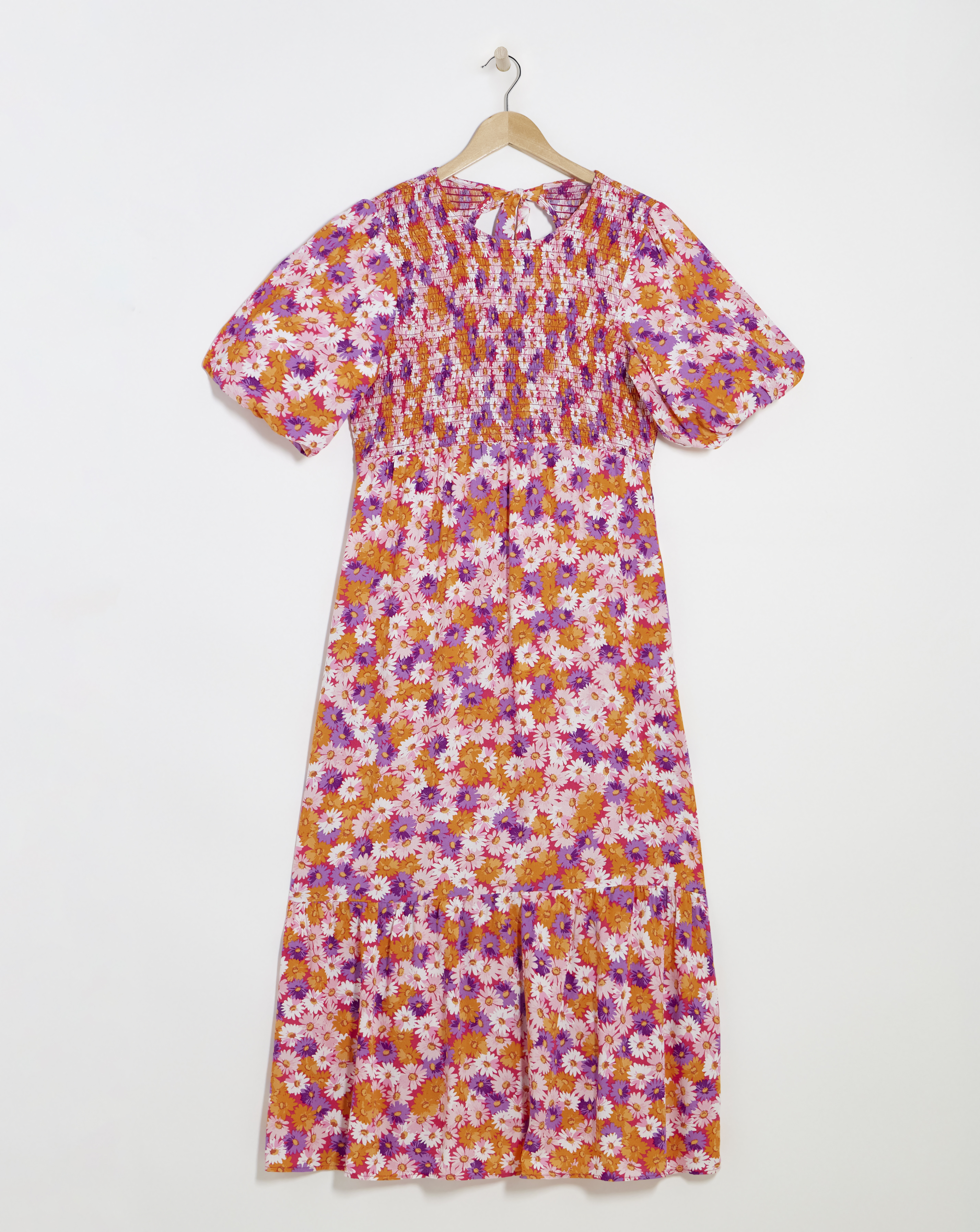 Nobody's Child Kelsie Daisy Print Midi Dress
