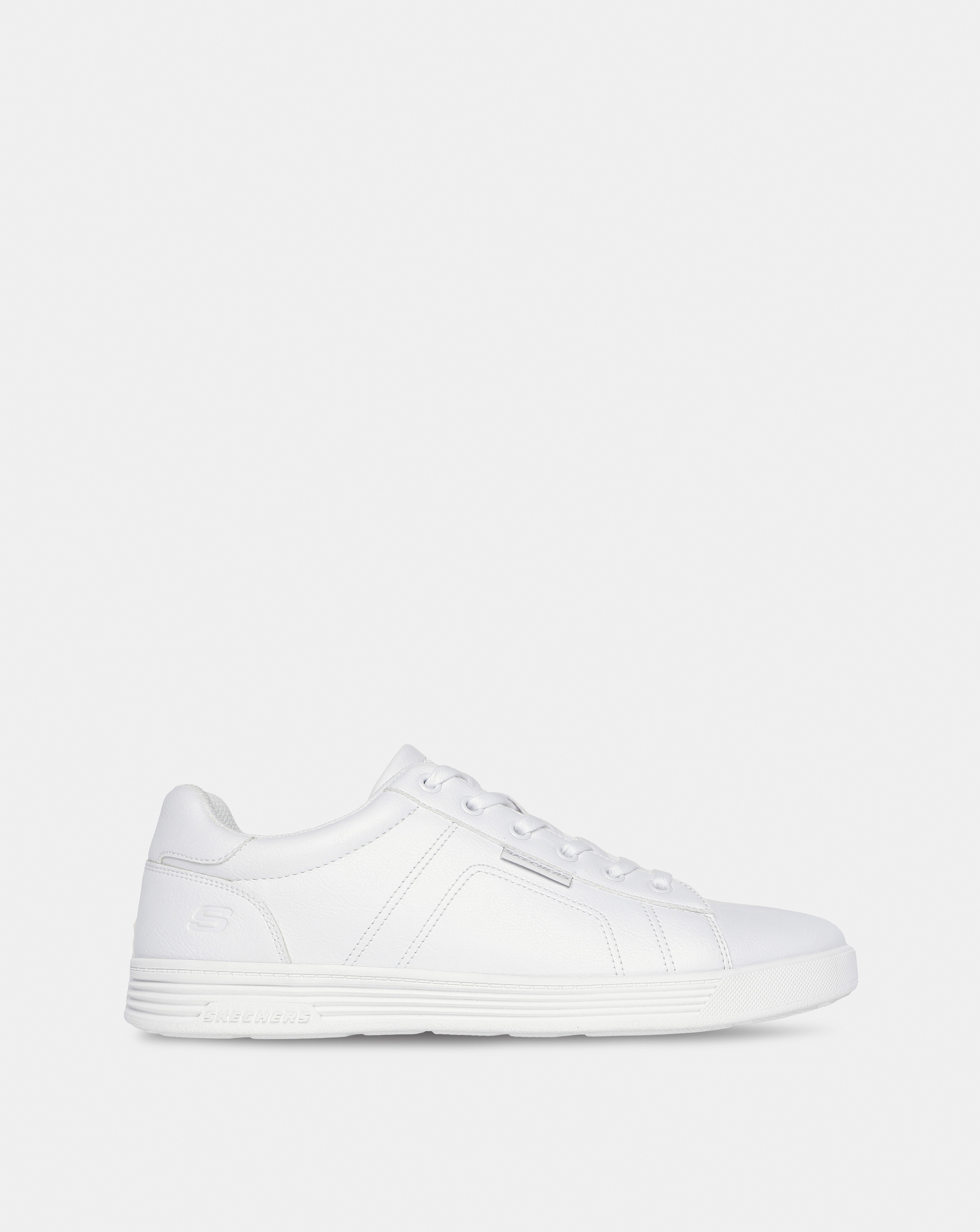 Skechers Men's White Cavell Court Classic Trainer in Size 10, Sports Direct - Image 4