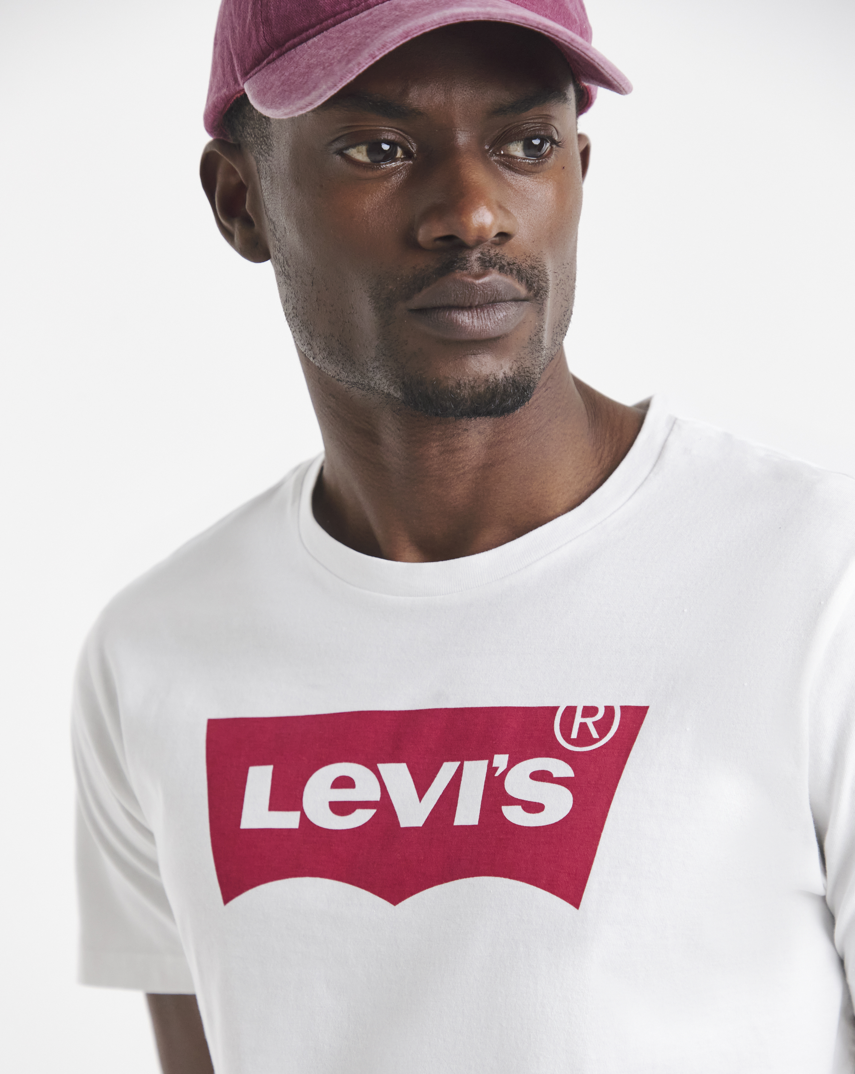 Levi's White Classic Batwing T-Shirt - 5XL