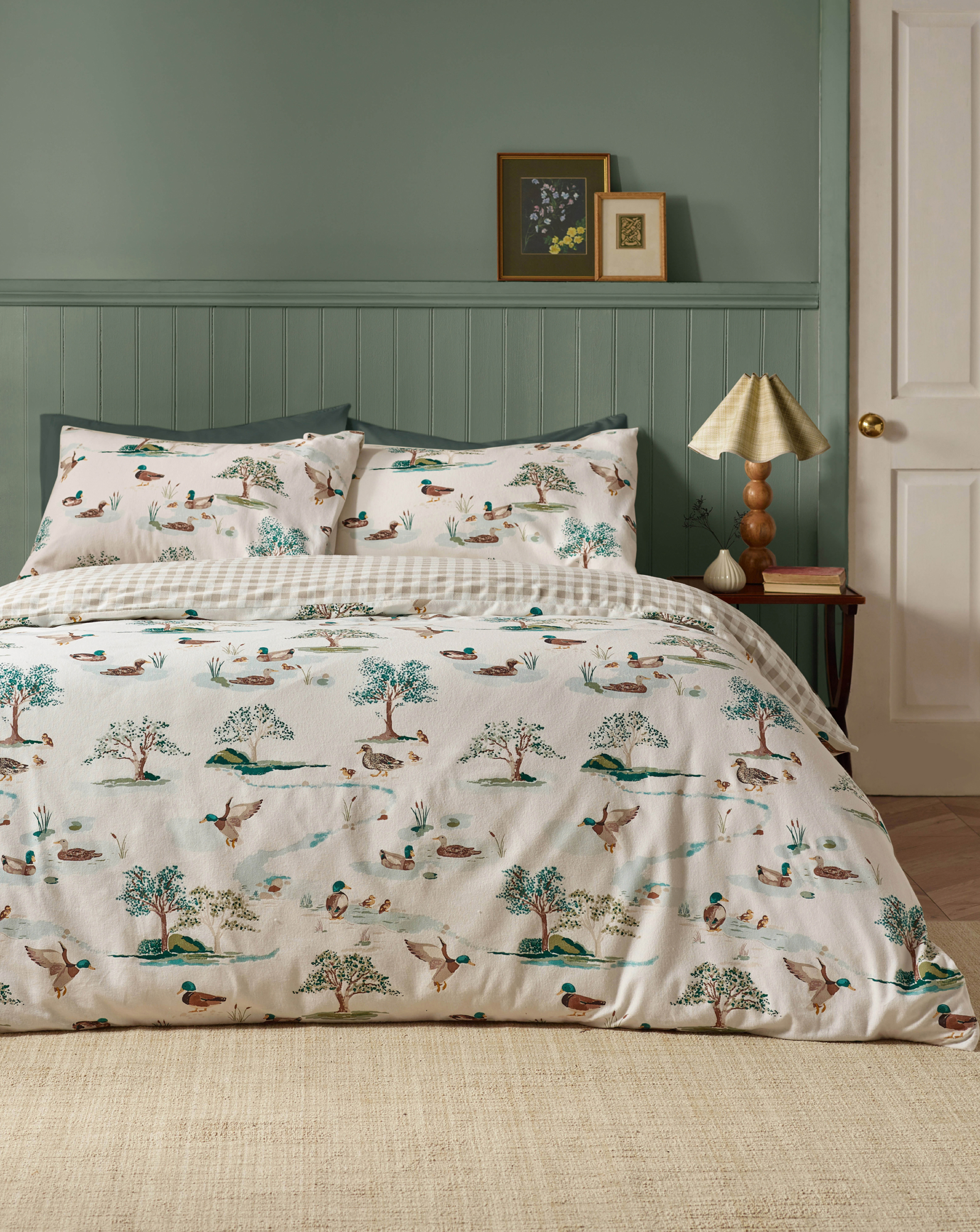 CL Brushed Mallards Duvet Cover Set