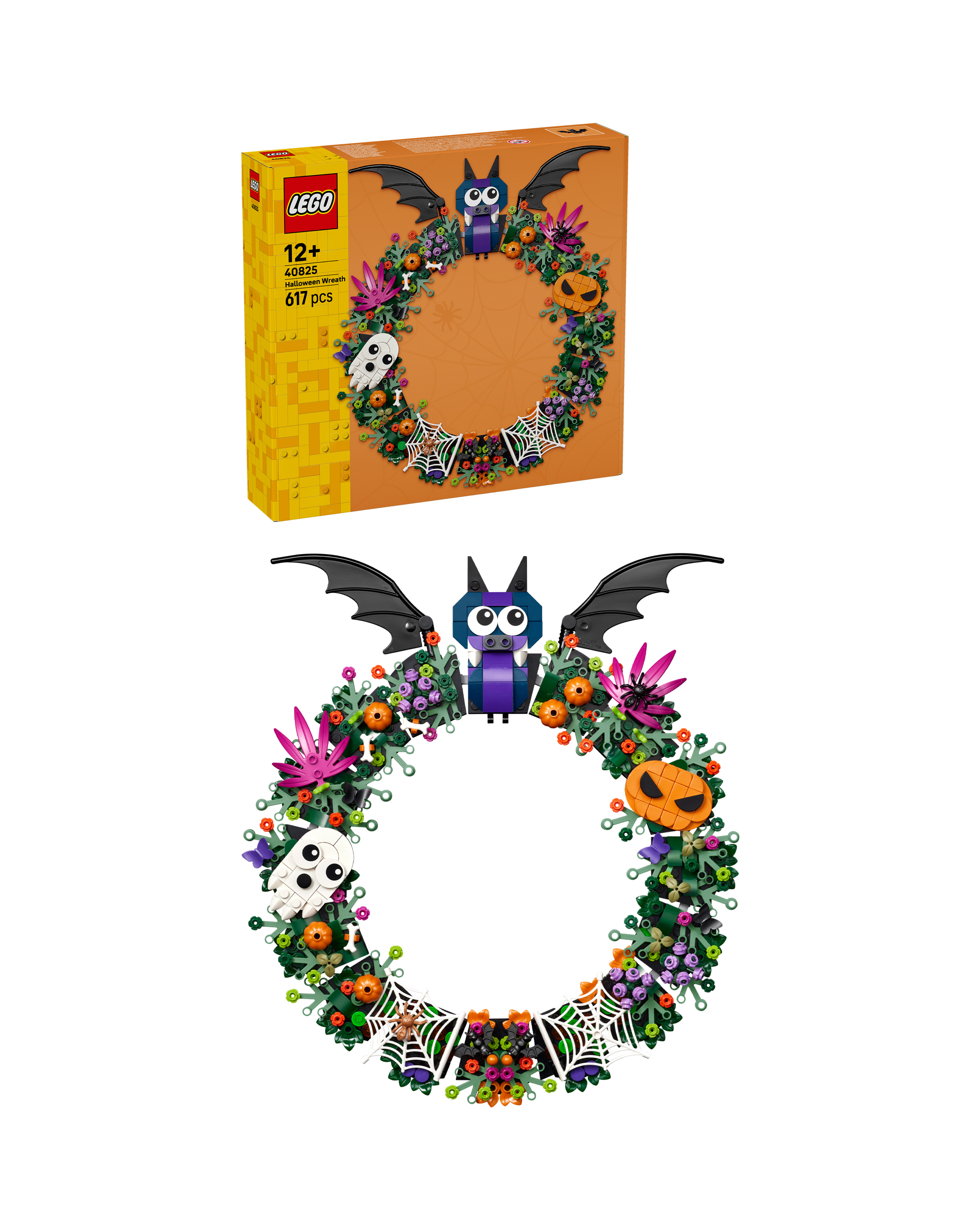 LEGO Halloween Wreath 40825