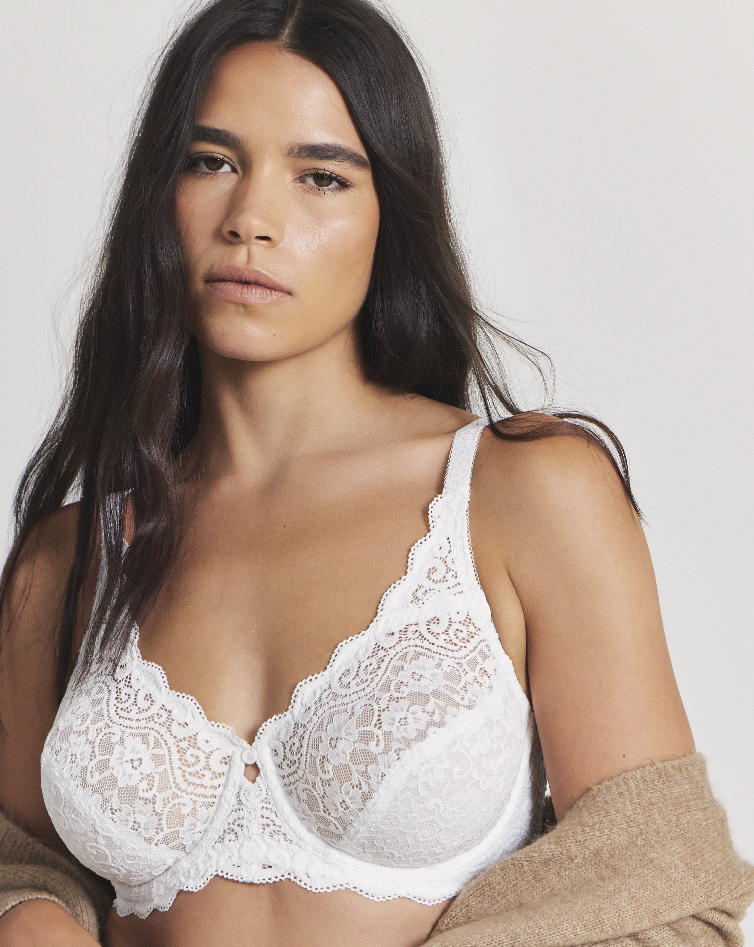 Triumph Amourette Full Cup Bra White