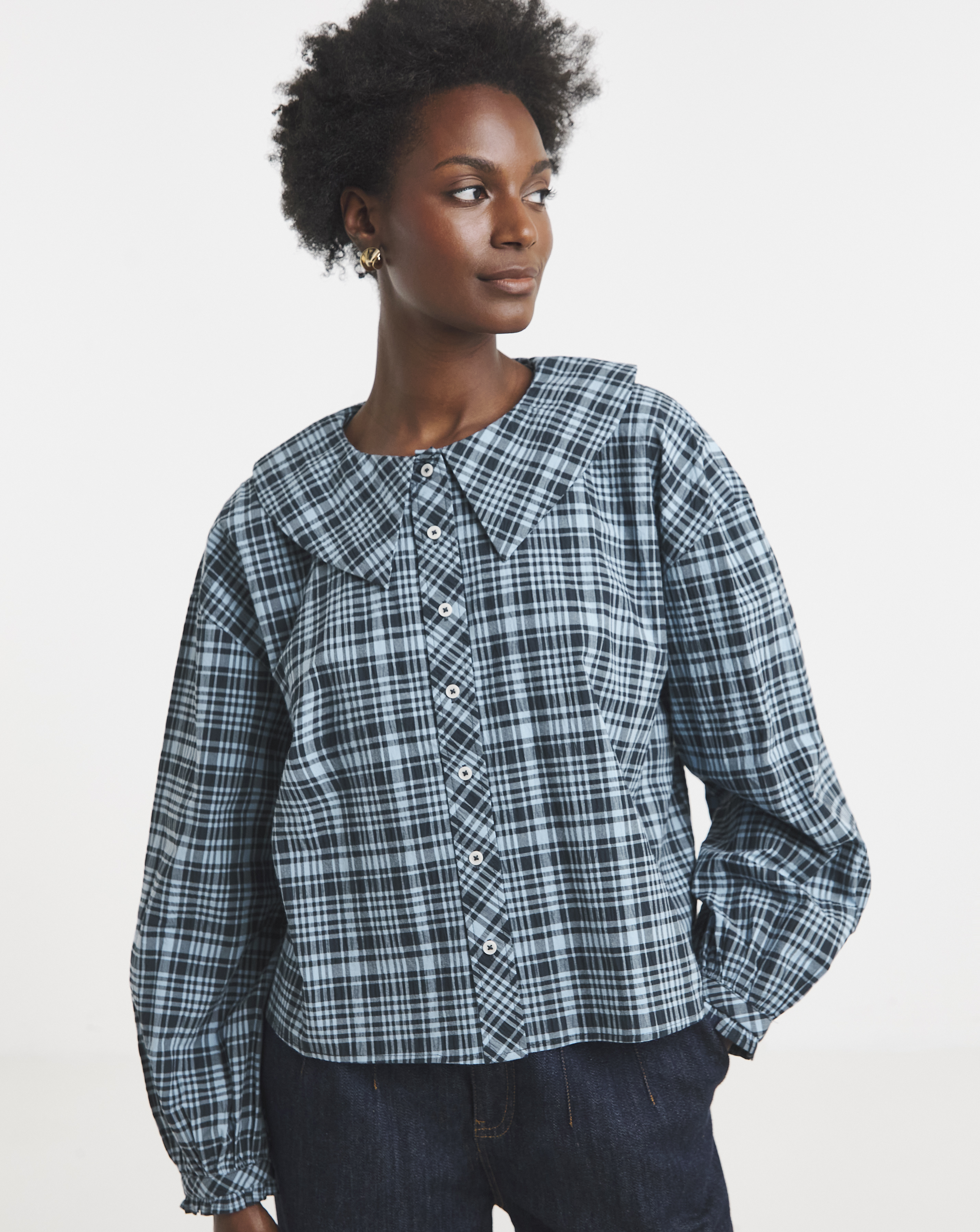JdY Woven Check Shirt