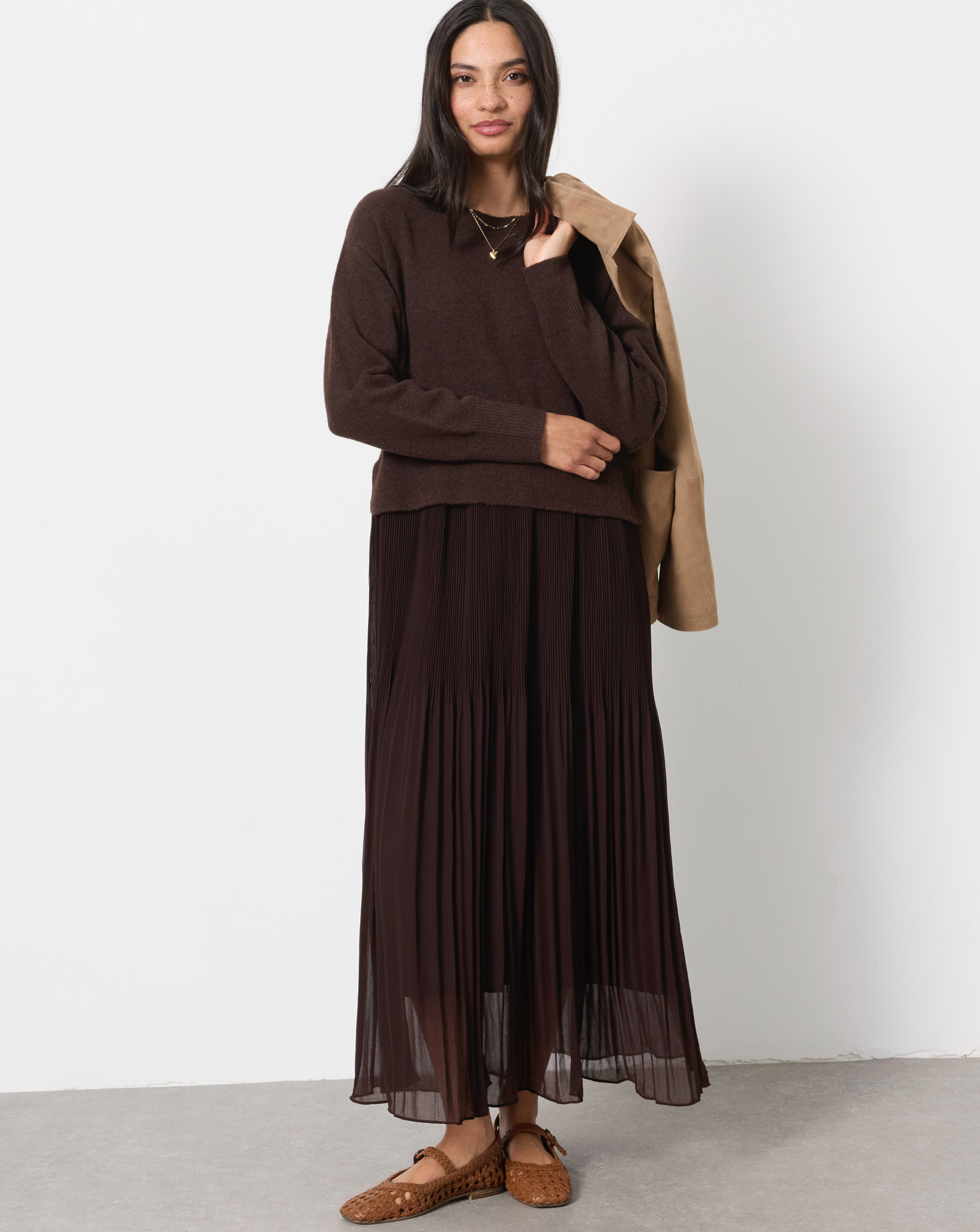 FatFace Sally Knit 2In1 Midi