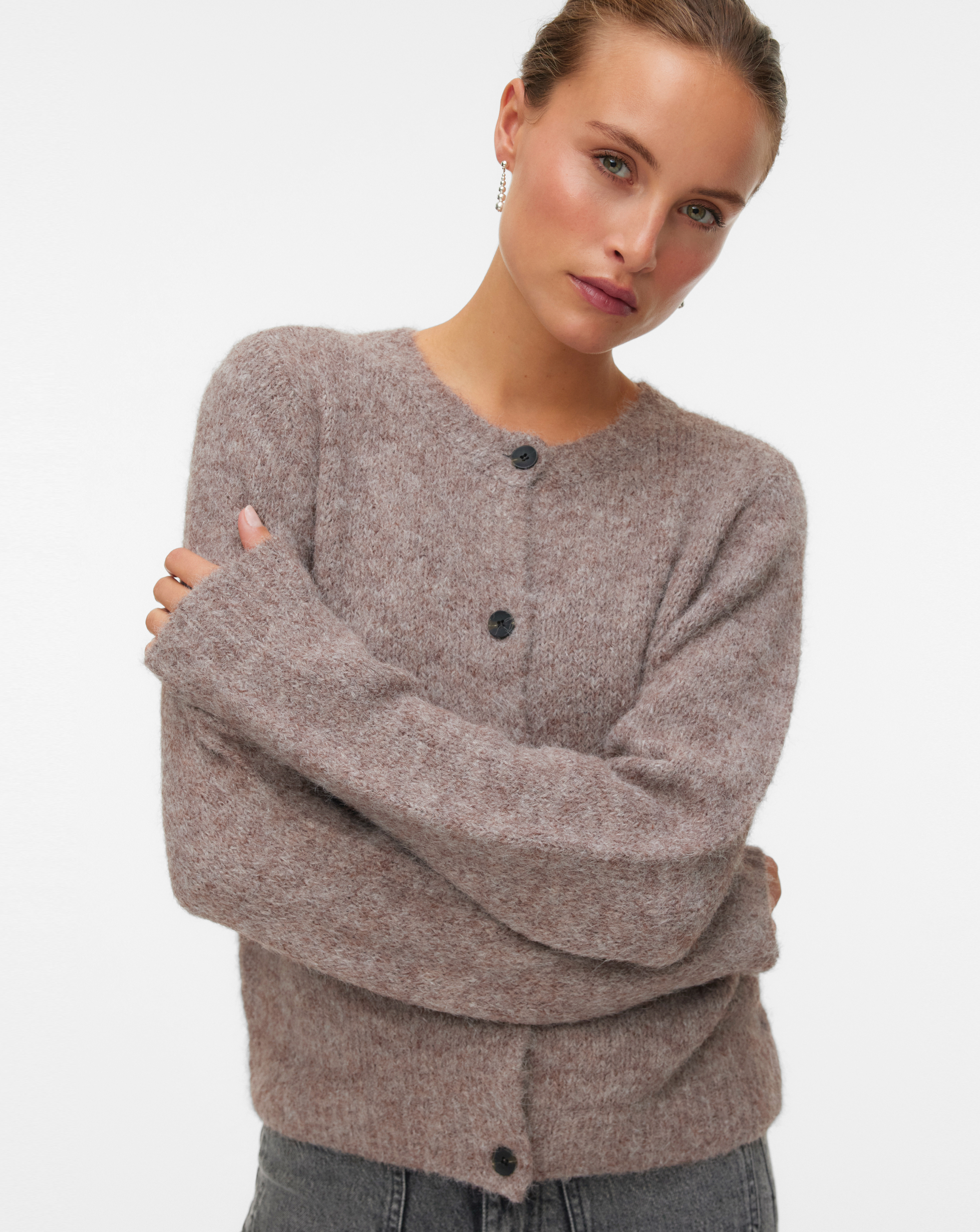 Vero Moda Button Knitted Cardigan