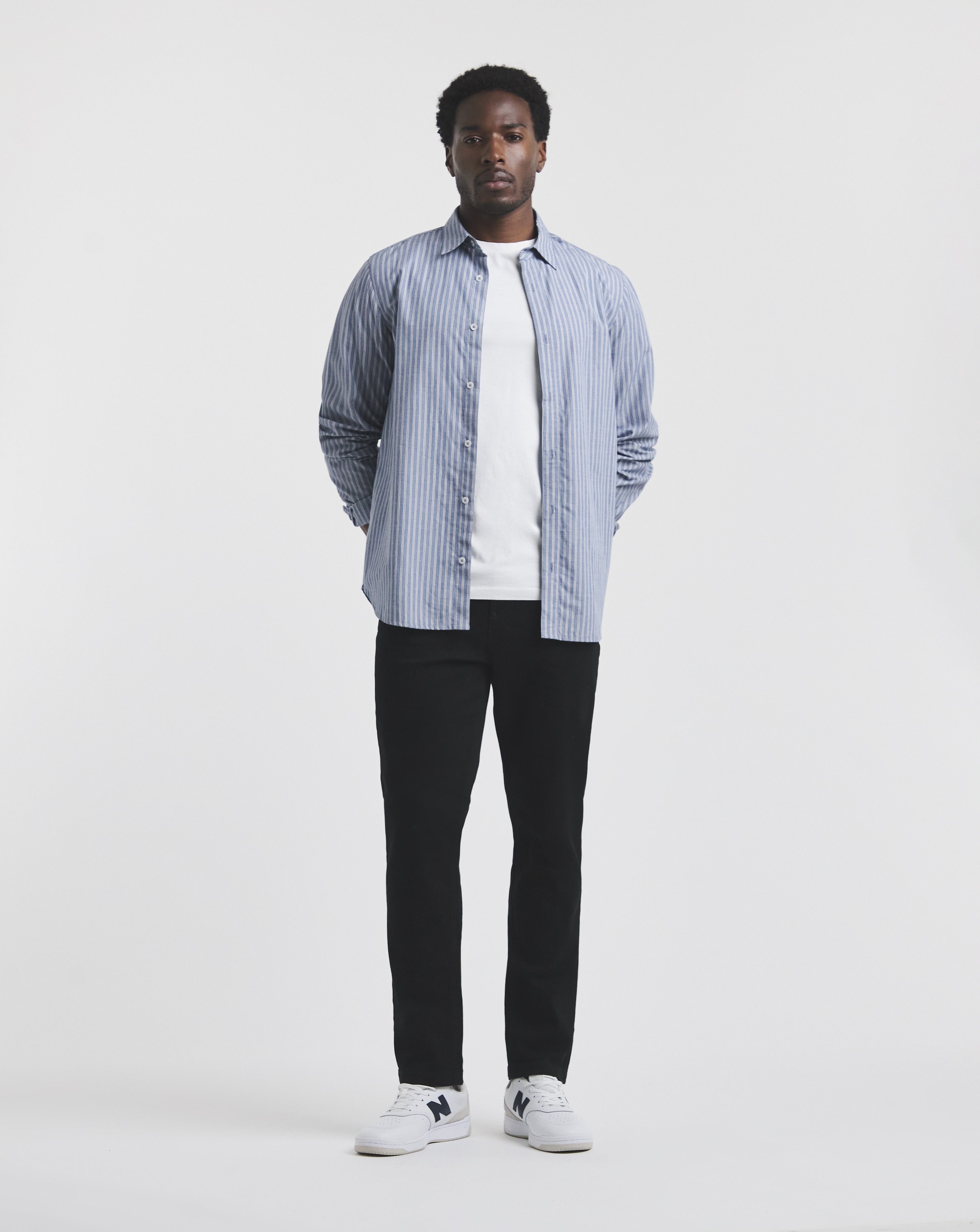 Union Black Slim Fit Gabardine Jeans