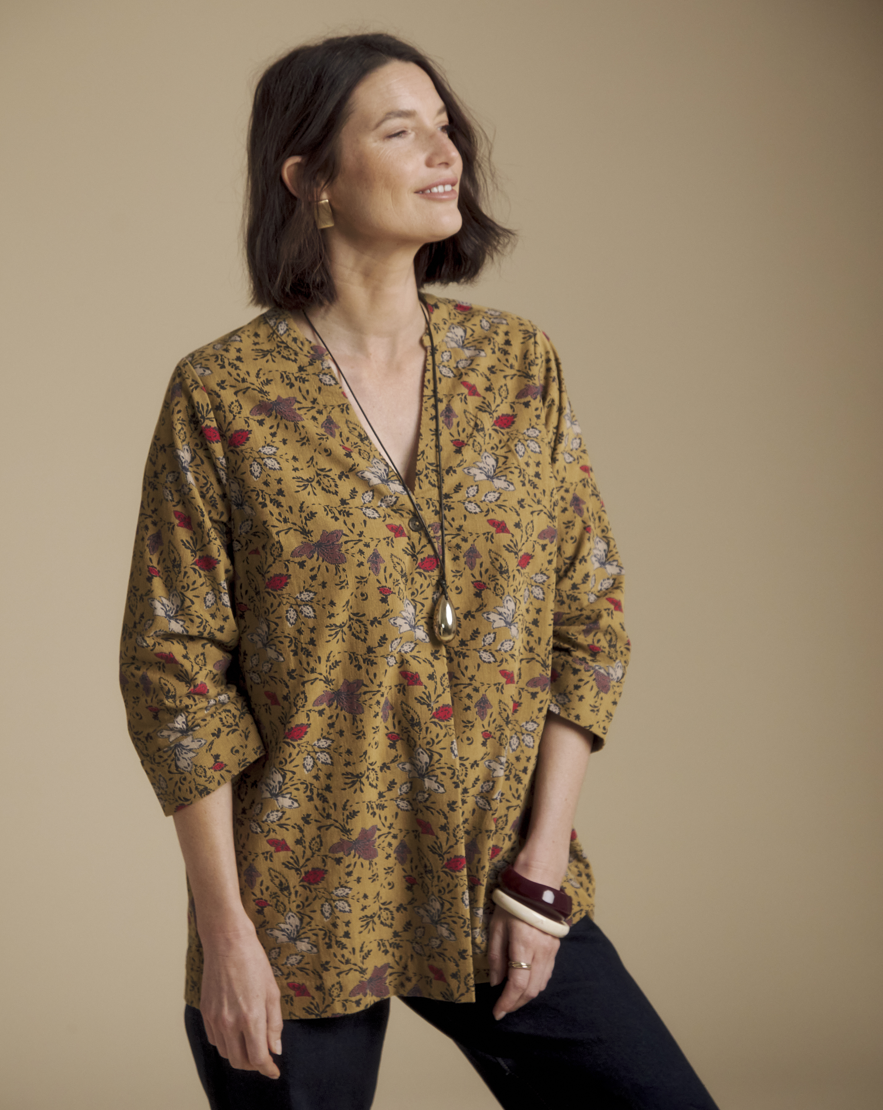 Julipa Petite Printed Cord Tunic