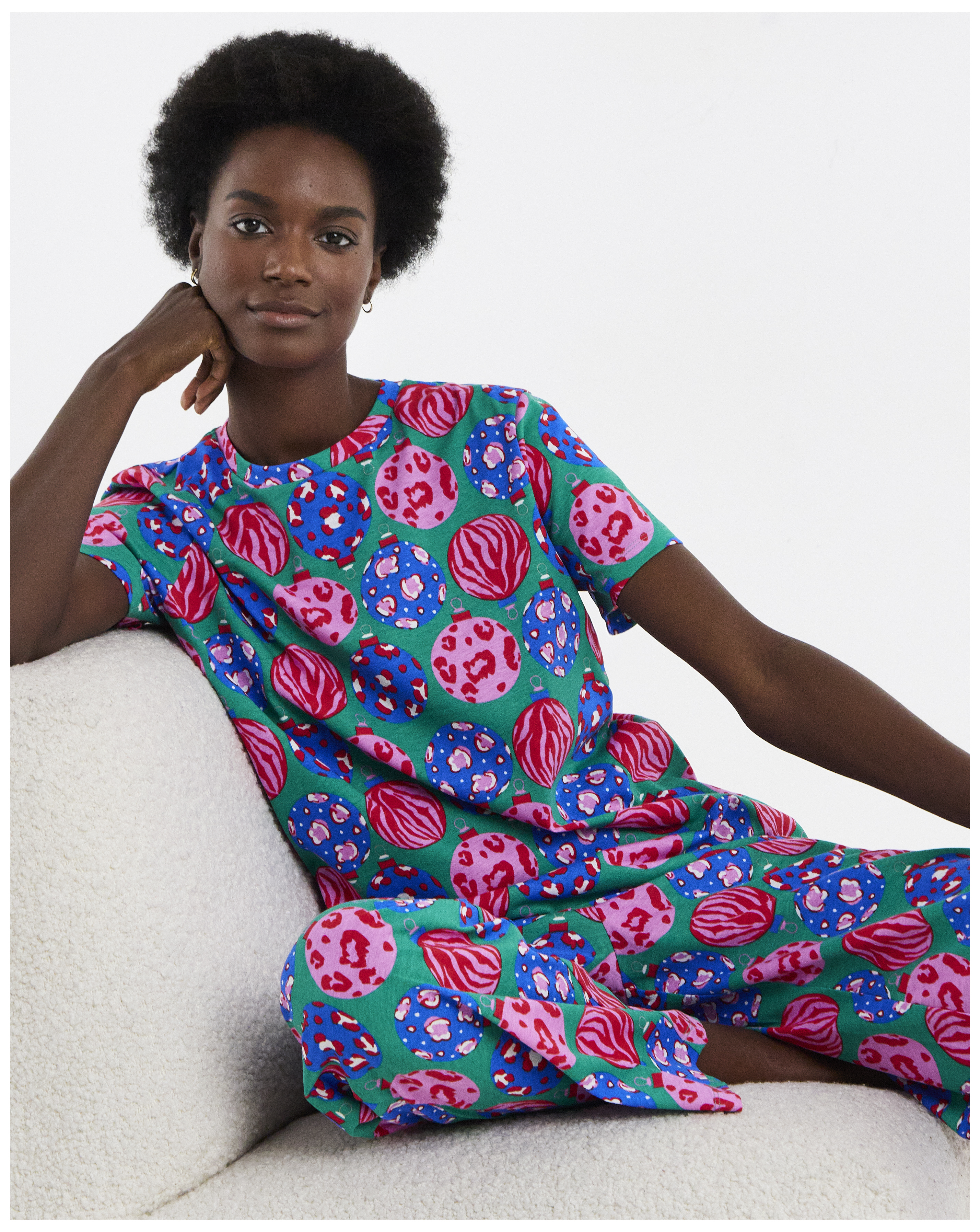 Value Bauble Print Pyjama Set
