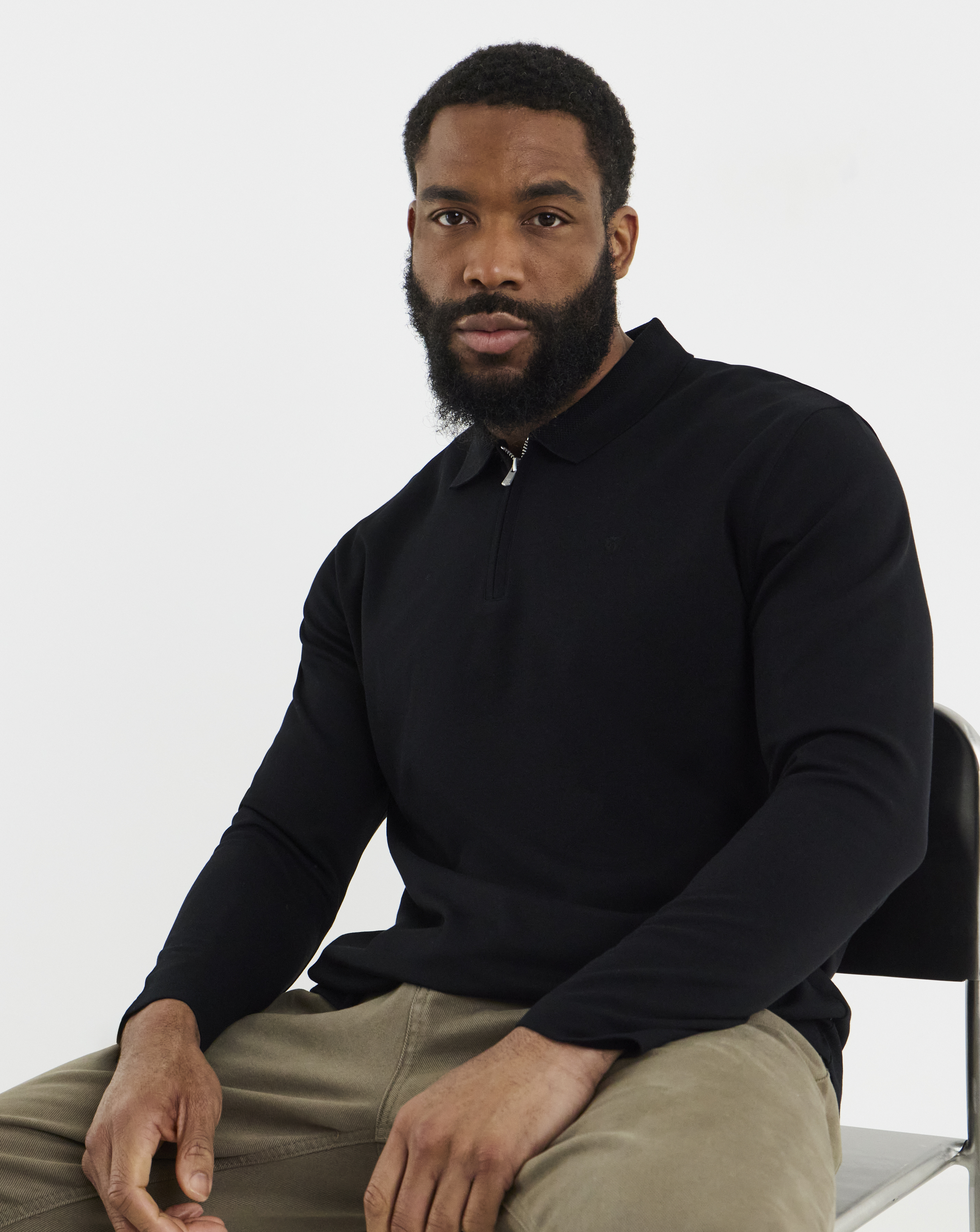 New In - Jack & Jones Premium Ethan Zip Polo