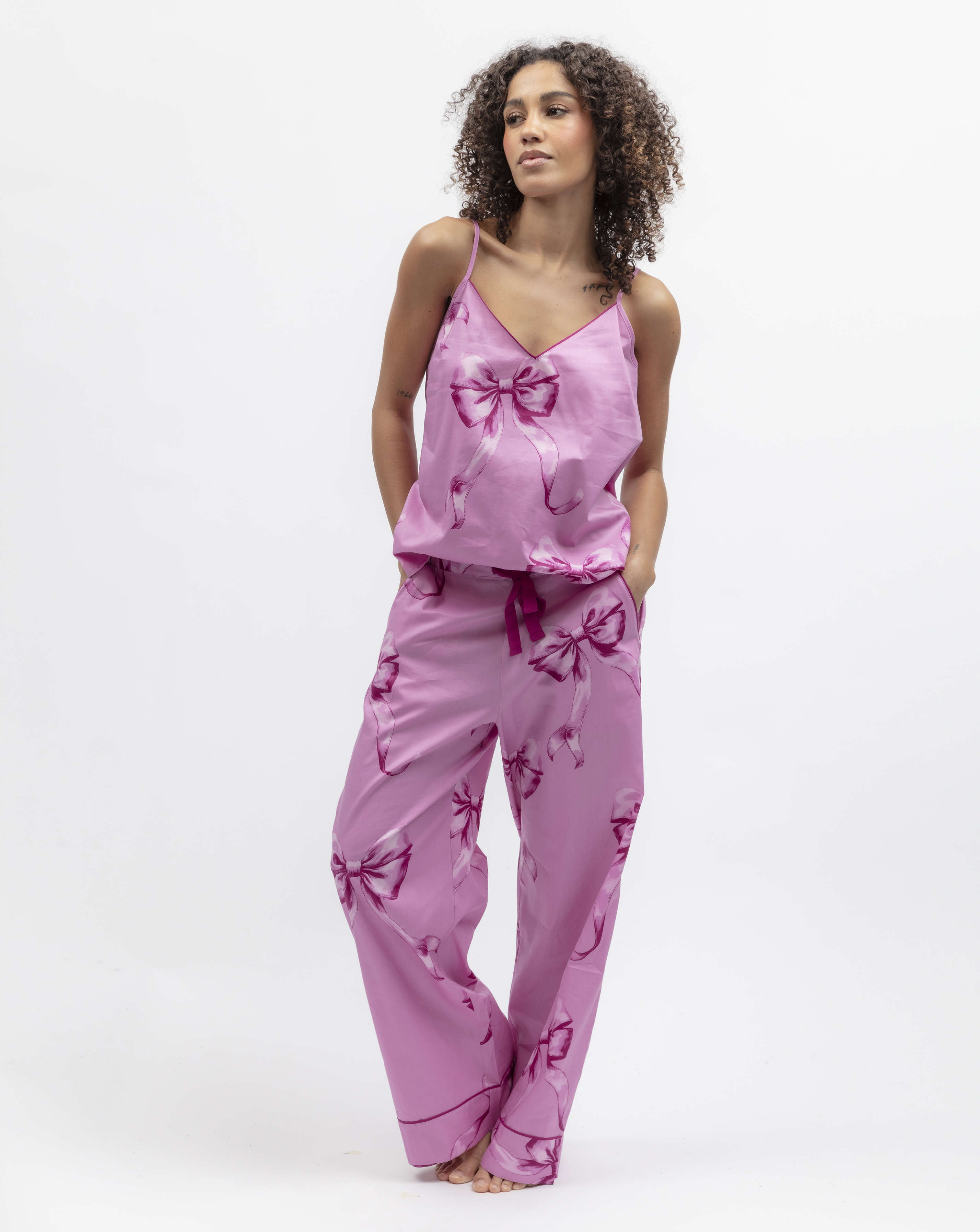 New In - Cyberjammies Belle Bow Cami Pyjama Set