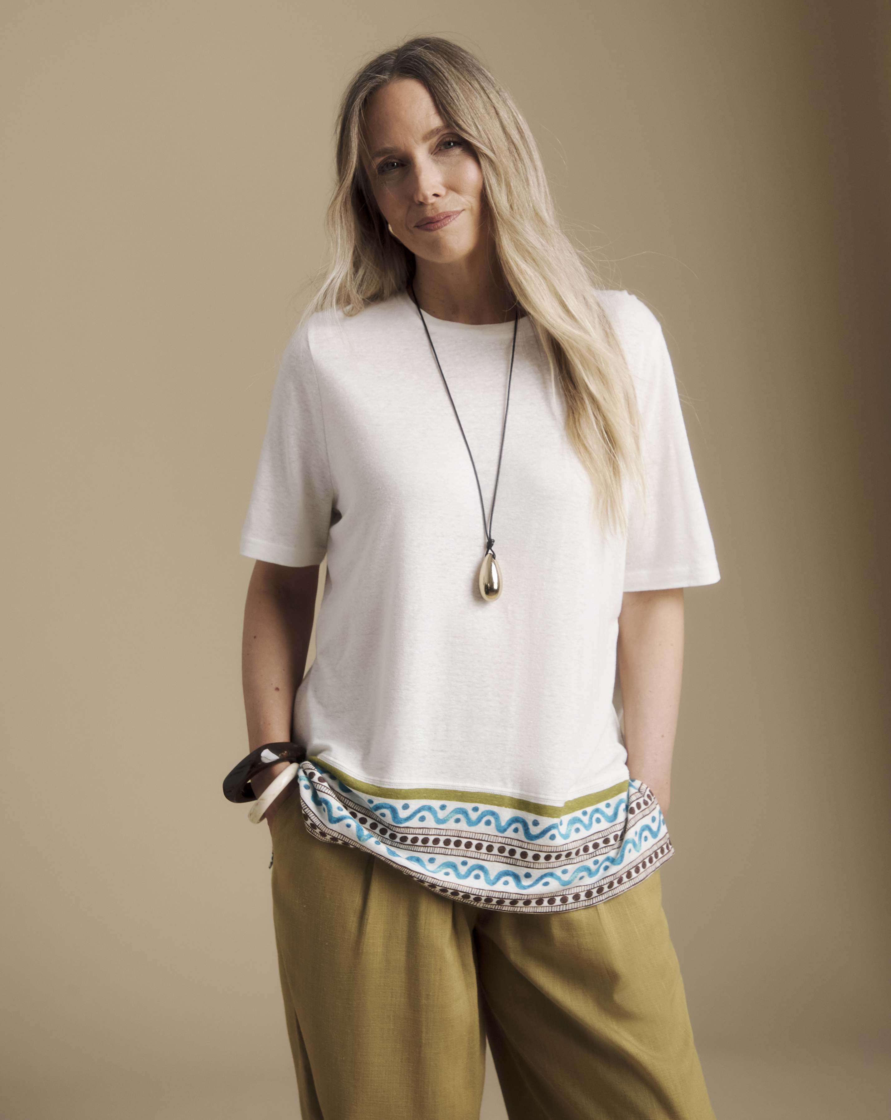 Julipa Linen Jersey T-Shirt