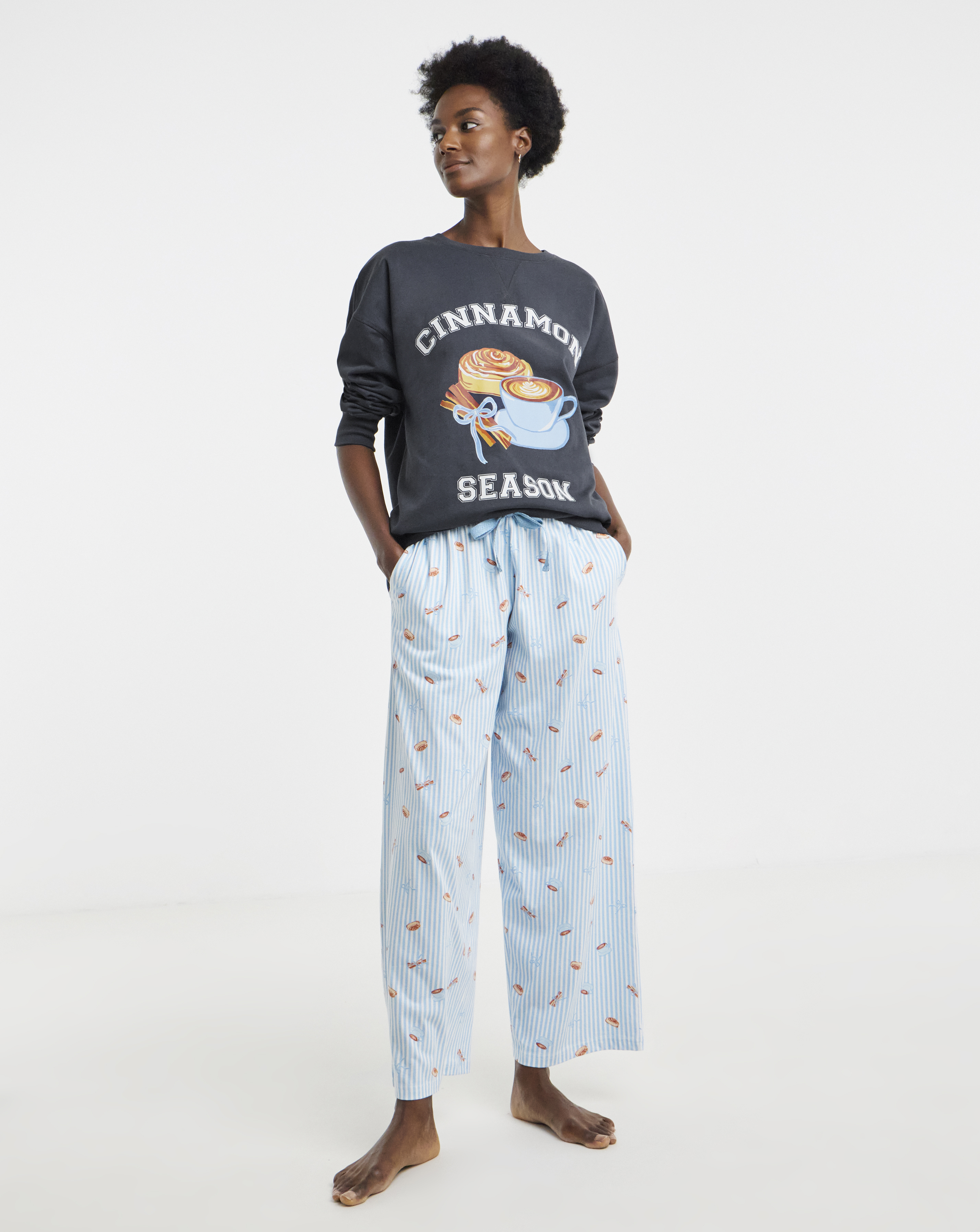 Pretty Secrets Cinnamon Season PJ Set