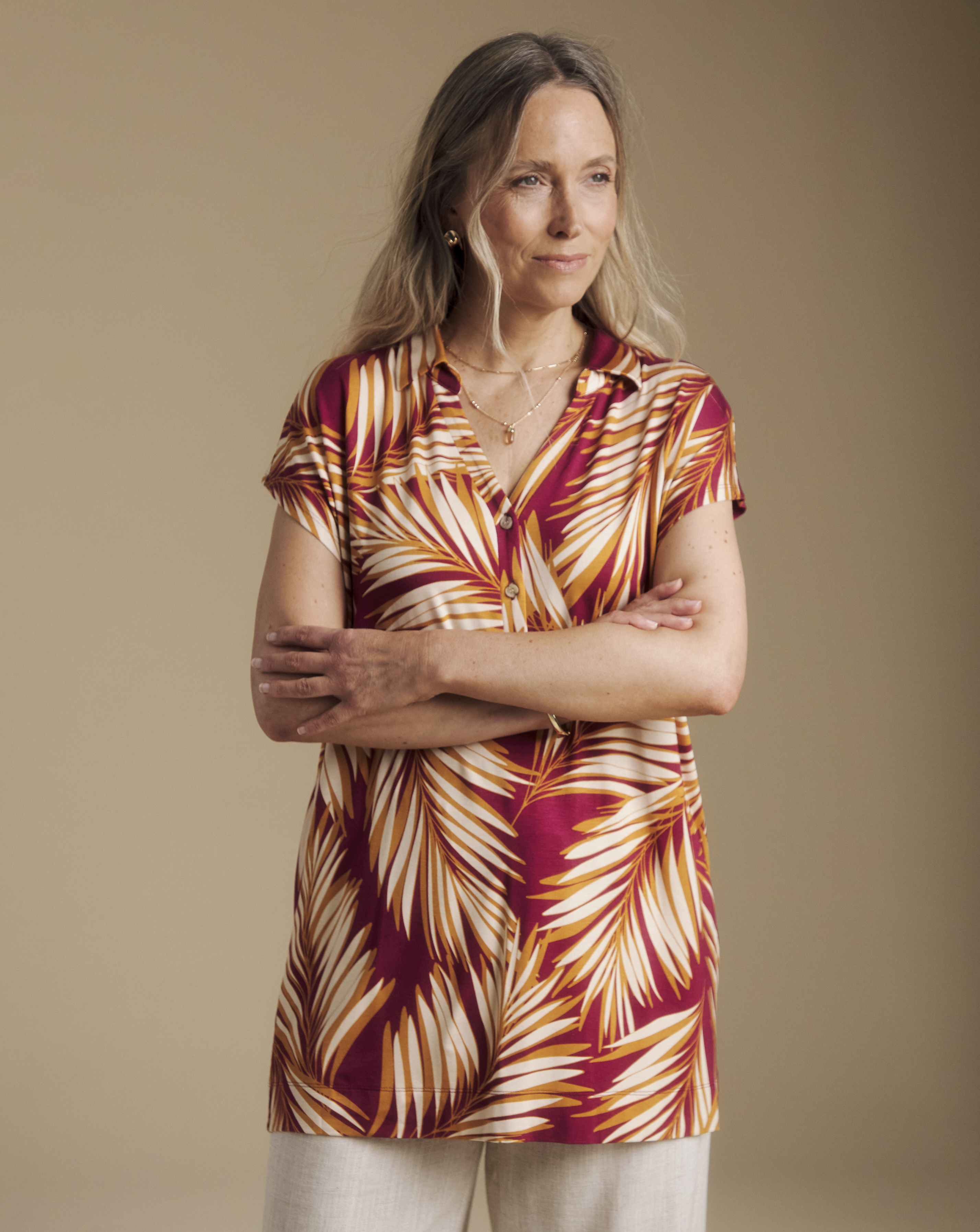 Julipa Printed Jersey Tunic