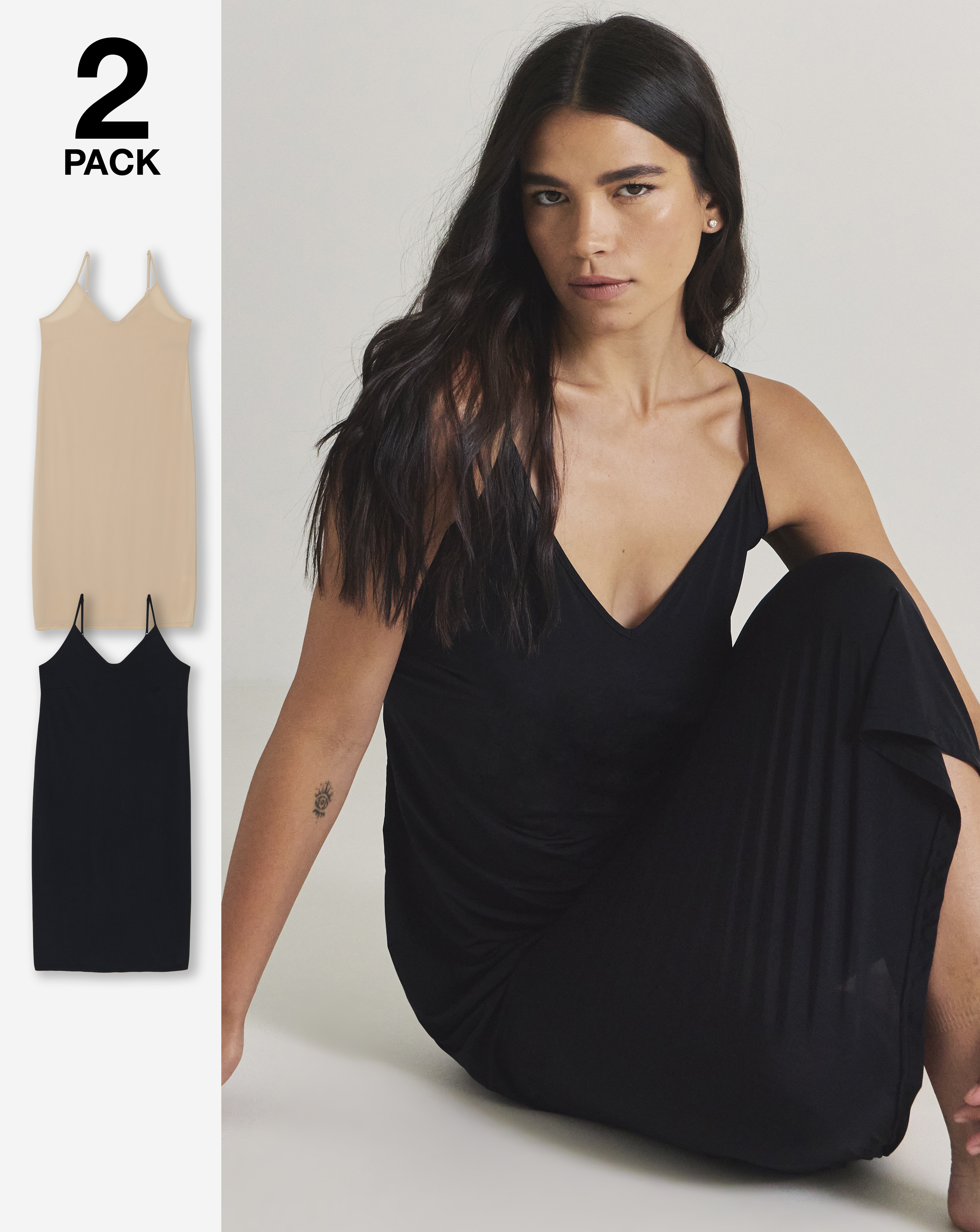 New In - Pretty Secrets 2PK Maxi Full Slips