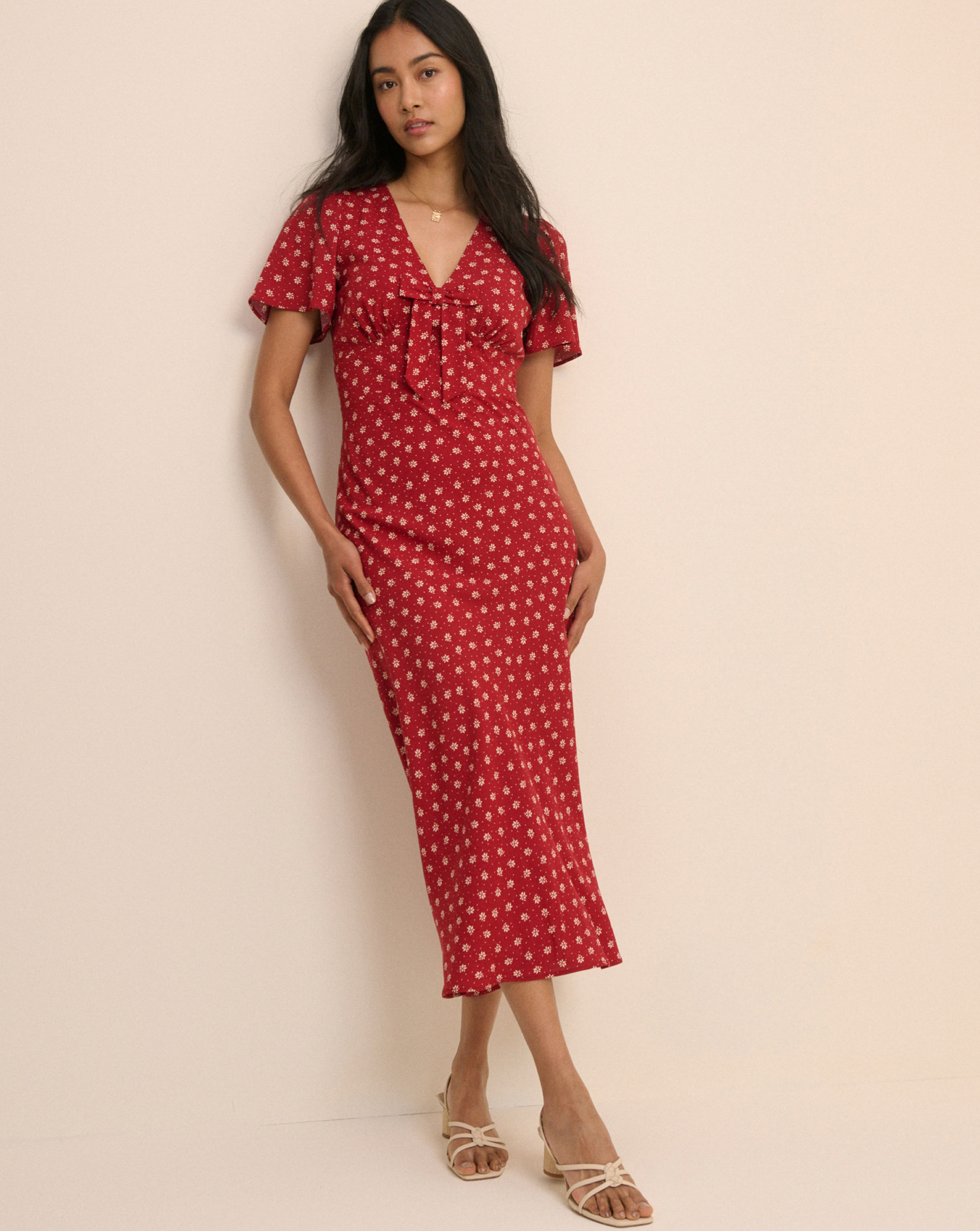 New In - NOBODYS CHILD FAITH MIDI DRESS